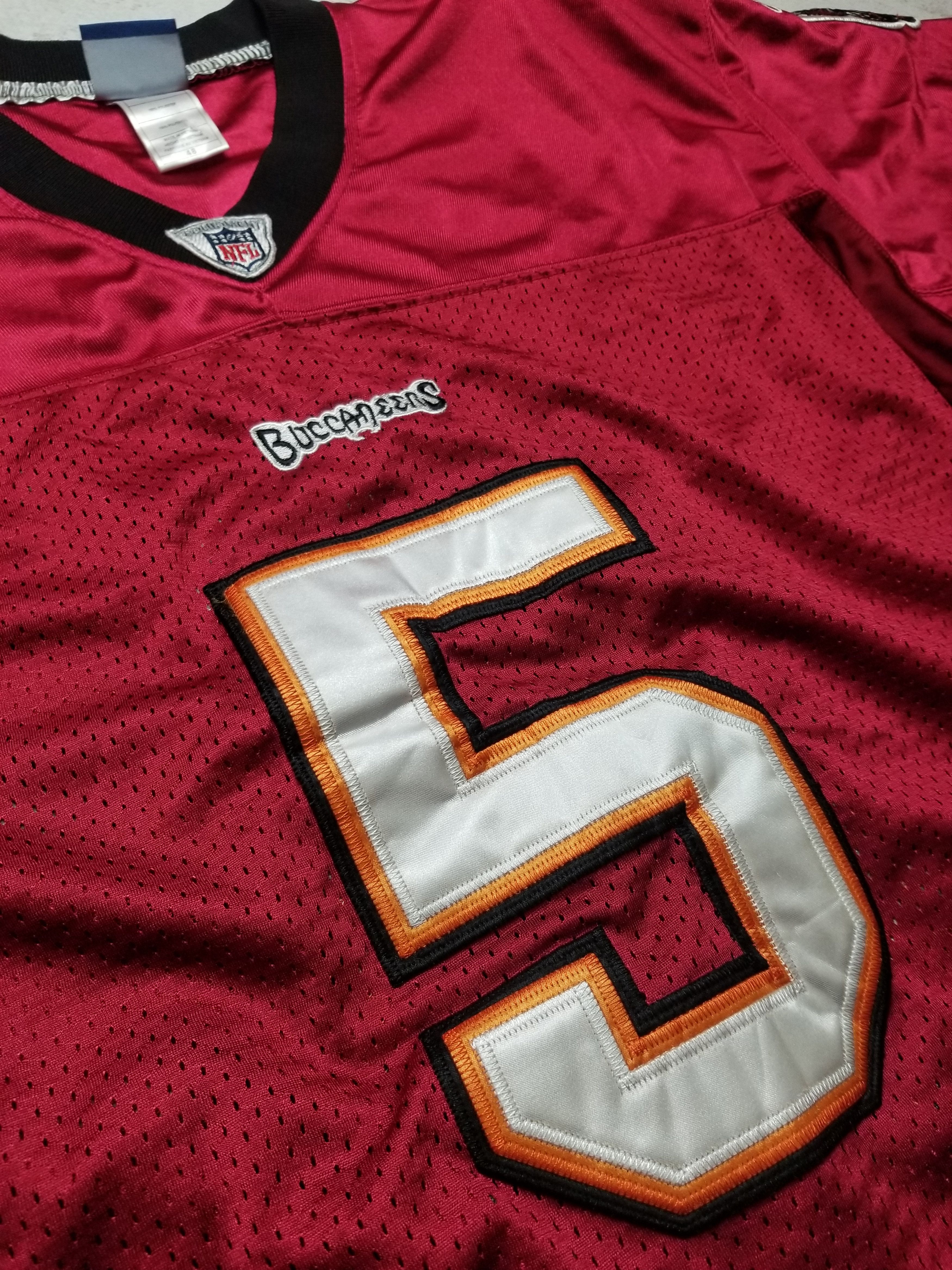 Reebok On Field Red Tampa Bay Buccaneers Josh Freeman #5 Jersey Size US M / EU 48-50 / 2 - 15 Thumbnail