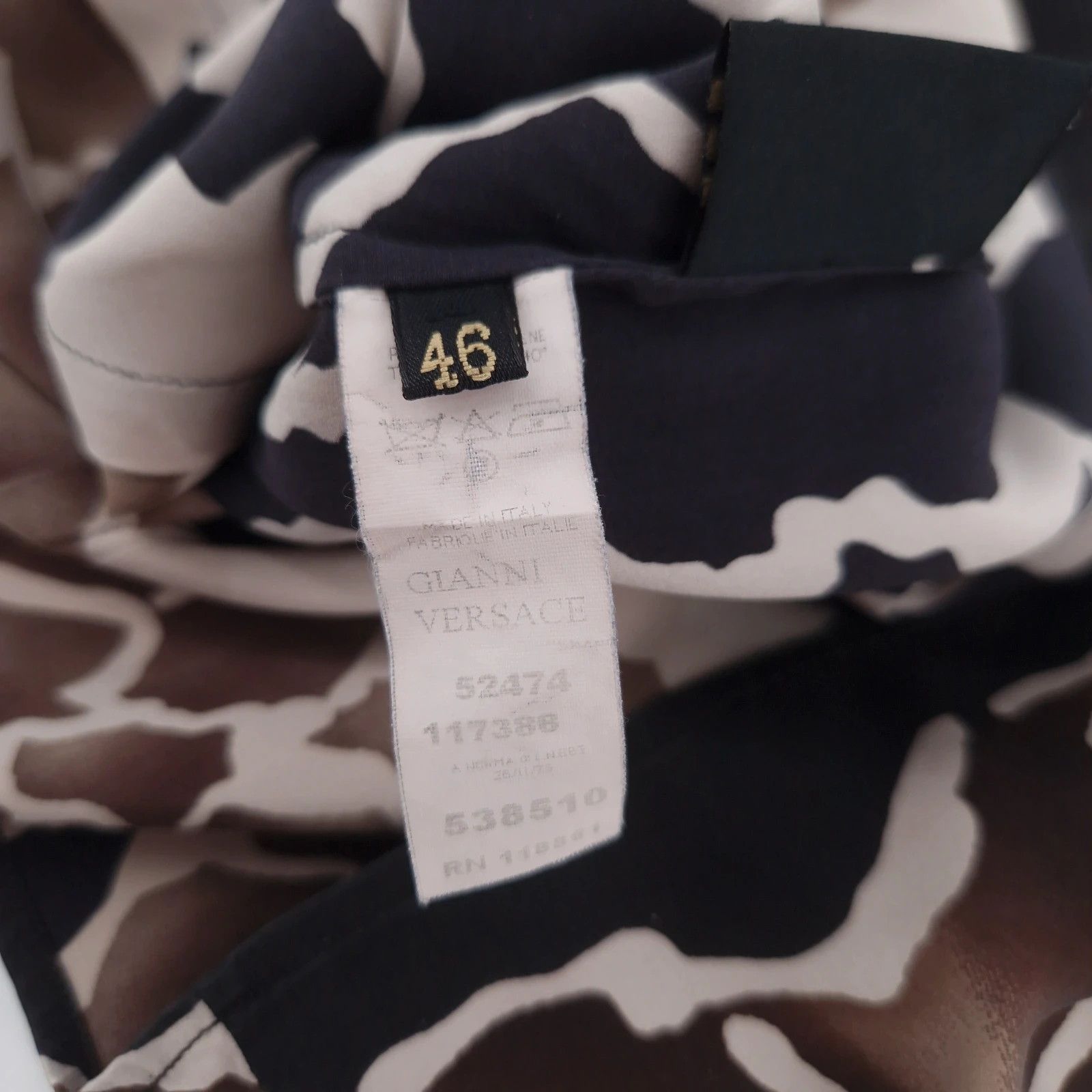 Versace Versace Giraffe Print Summer Shirt Size L / US 10 / IT 46 - 6 Thumbnail