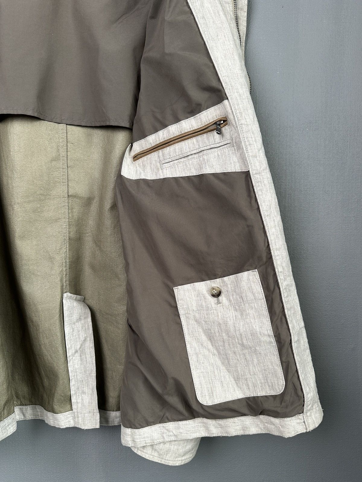 Hackett HACKETT MAYFAIR Storm System Linen Field Jacket Men’s XL Size US XL / EU 56 / 4 - 8 Thumbnail