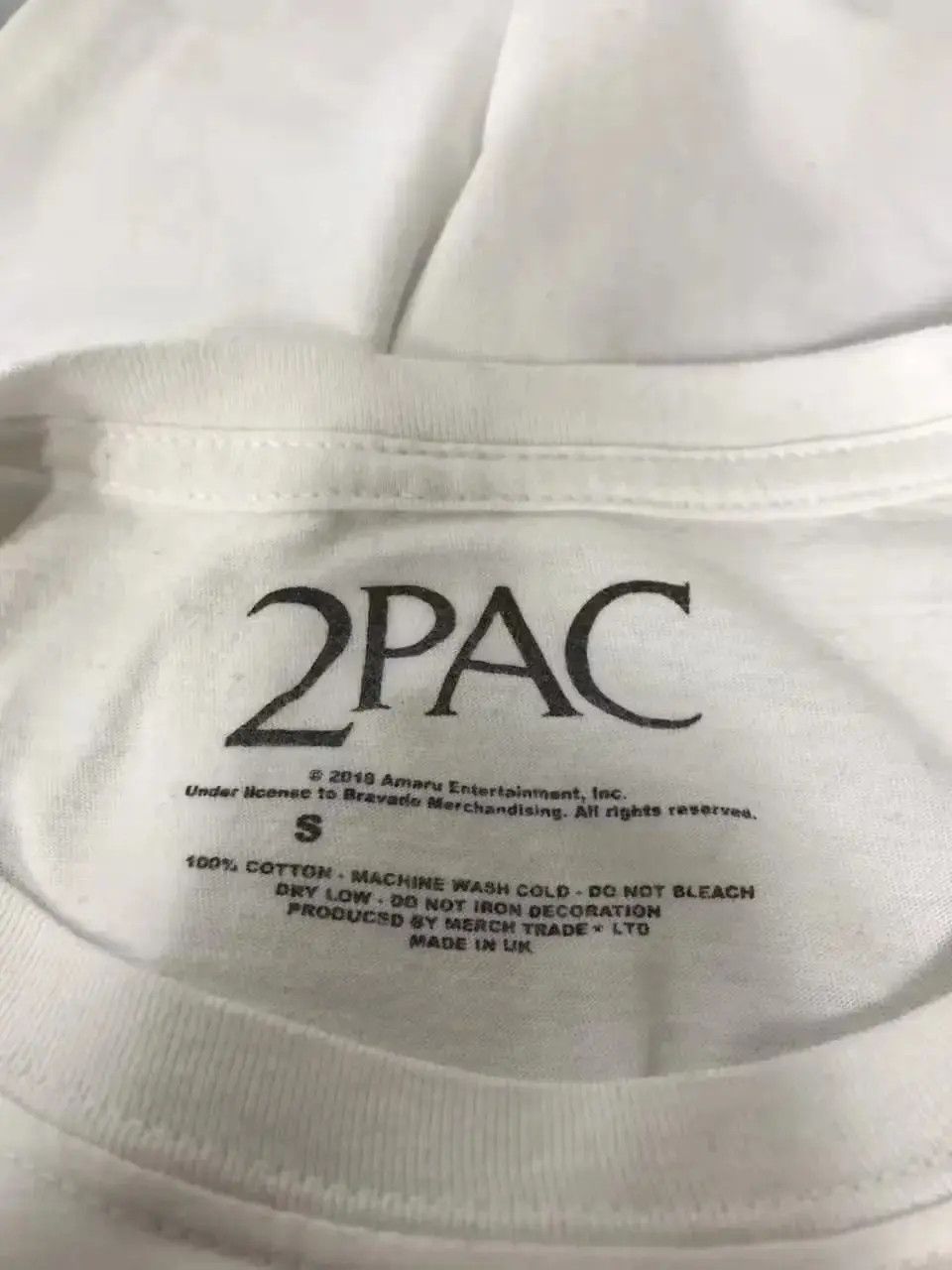 Band Tees × Rap Tees 2pac merchendise tshirt 2018 size S Size US S / EU 44-46 / 1 - 3 Thumbnail