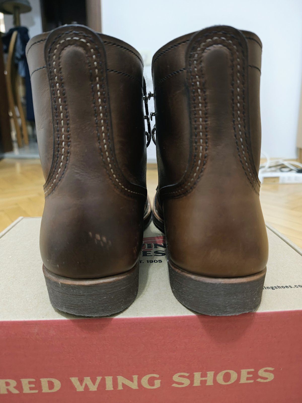 Red Wing Iron Rangers 8111 Amber Harness Size US 8.5 / EU 41-42 - 4 Thumbnail