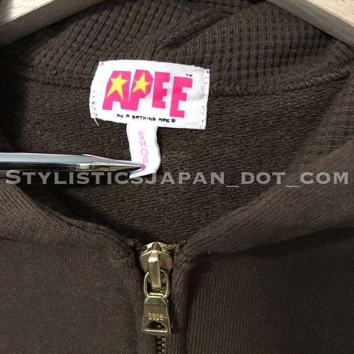Bape Bape Apee Swarovski Crystal Nested Logo Sleeveless Hoodie Size S / US 4 / IT 40 - 4 Thumbnail