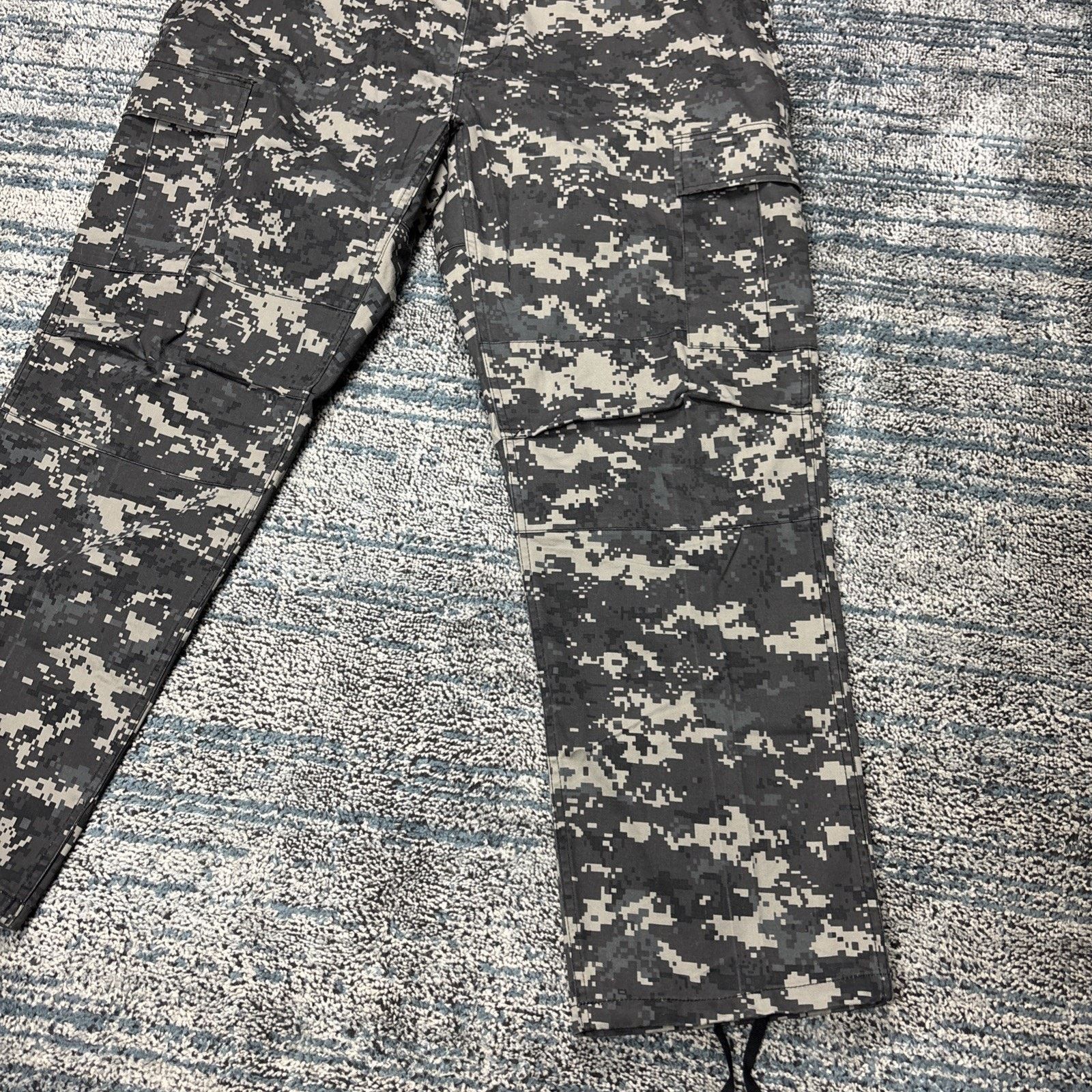 & Other Stories US Army Cargo Pants Mens XL 39/32 Camouflage Canvas Size US 39 - 4 Thumbnail