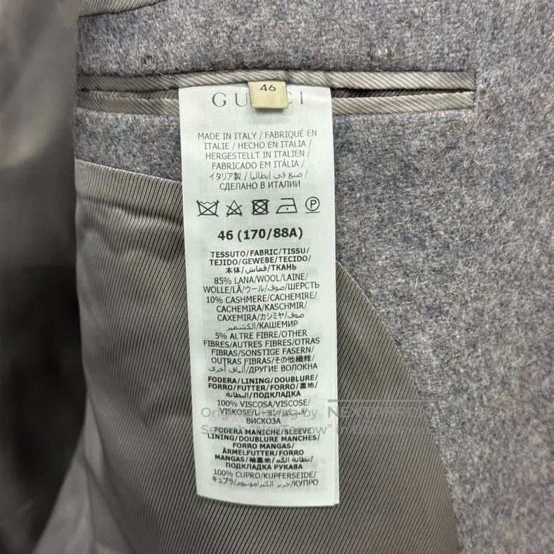 Gucci Gucci Woollen cuff logo suit Size 46R - 7 Thumbnail