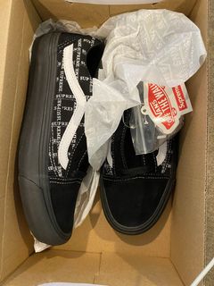 The Supreme x Vans denim pack