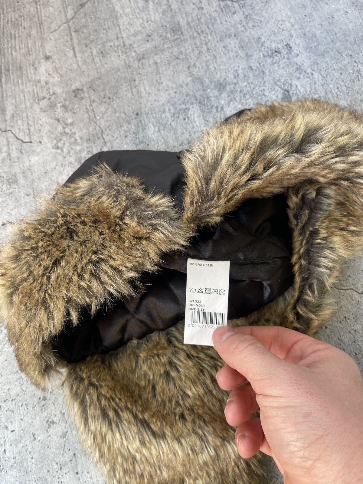 If Six Was Nine × Japanese Brand Fur avant garde japanese ushanka trapper hat alt y2k l.g.b. Size ONE SIZE - 3 Thumbnail