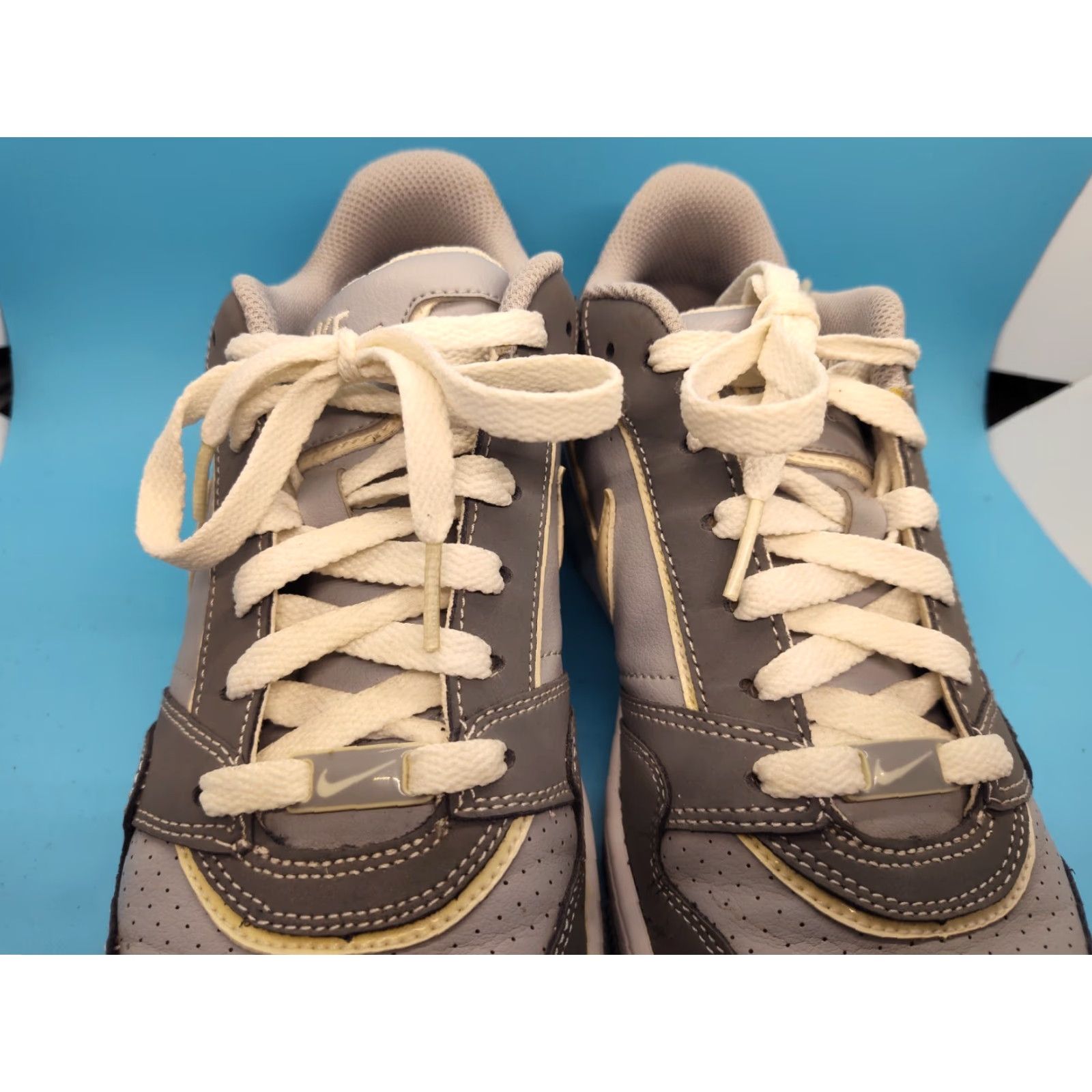 Nike Nike Air Prestige III 386114-013 Mens Low Top Sneakers Shoes Size 8 Gray 2010 Size US M / EU 48-50 / 2 - 5 Thumbnail