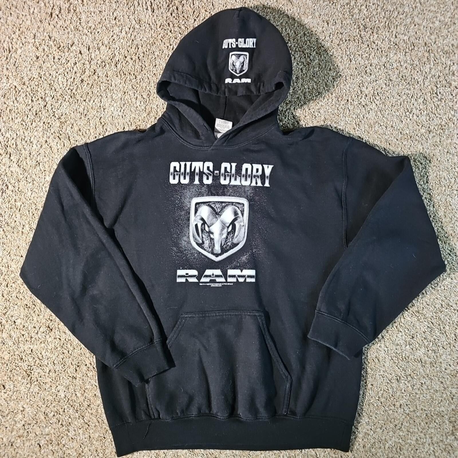 Gildan Guts Glory RAM TRUCKS Hoodie M Size US M / EU 48-50 / 2 - 1 Thumbnail
