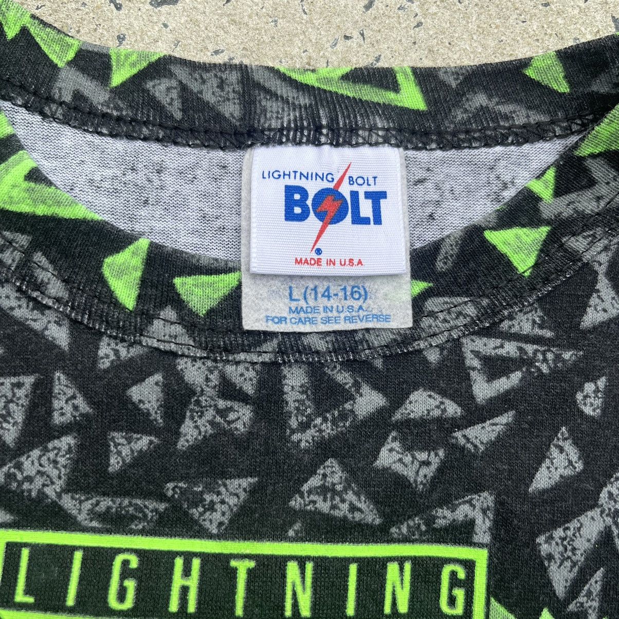 Lightning Bolt Vintage 90s LIGHTNING BOLT SPORT Single Stitch Shirt Size US XS / EU 42 / 0 - 3 Thumbnail