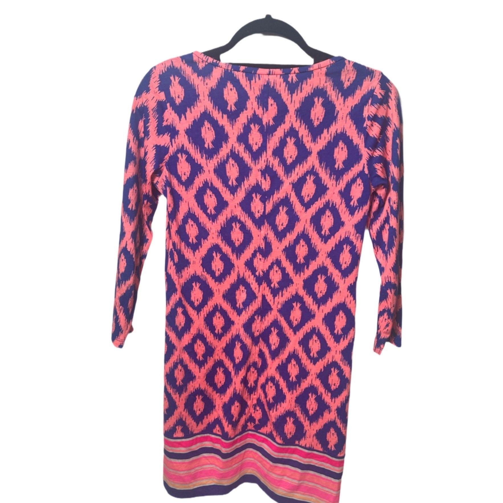 Lilly Pulitzer NWOT Lilly Pulitzer Beacon T-shirt Dress Pink and Blue XS Size XS / US 0-2 / IT 36-38 - 5 Thumbnail