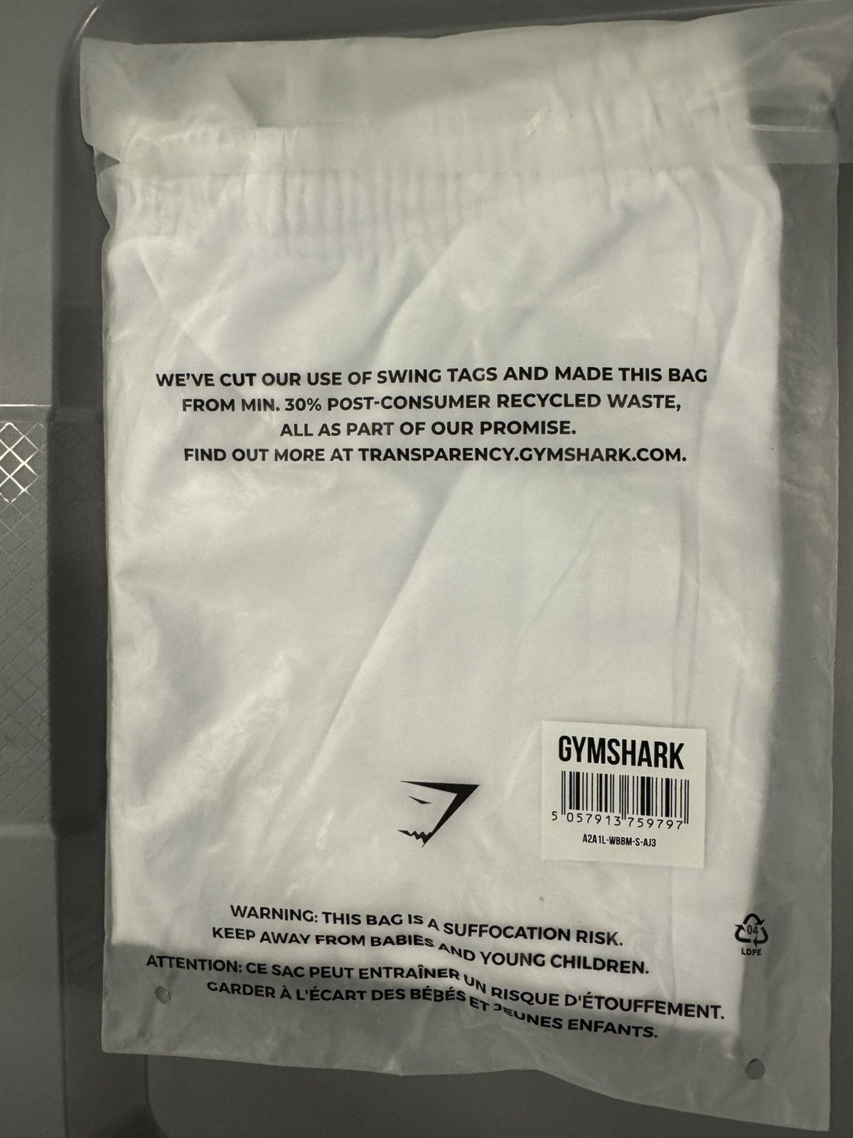 Gymshark Gym Shark Shorts Size US 30 / EU 46 - 1 Preview