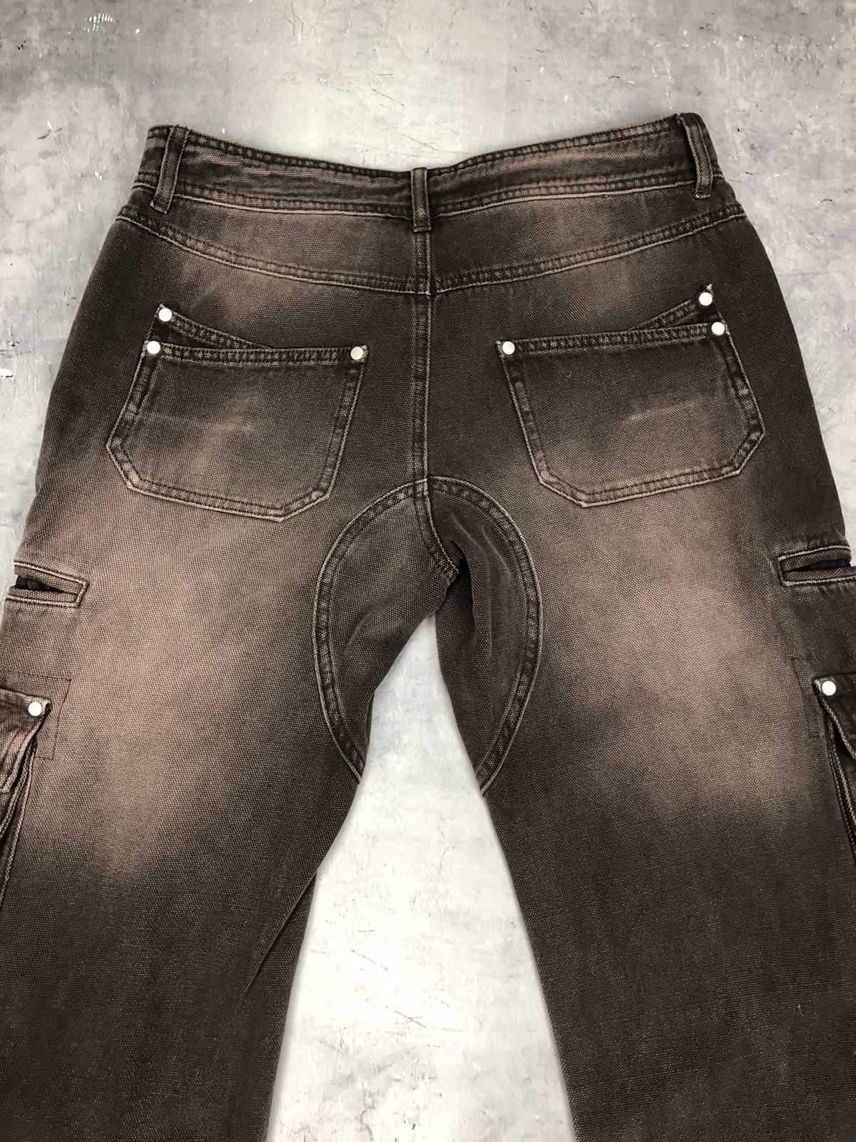 Guizio Danielle Guizio Women's Hayes Cargo Pants Size 27" / US 4 / IT 40 - 14 Thumbnail