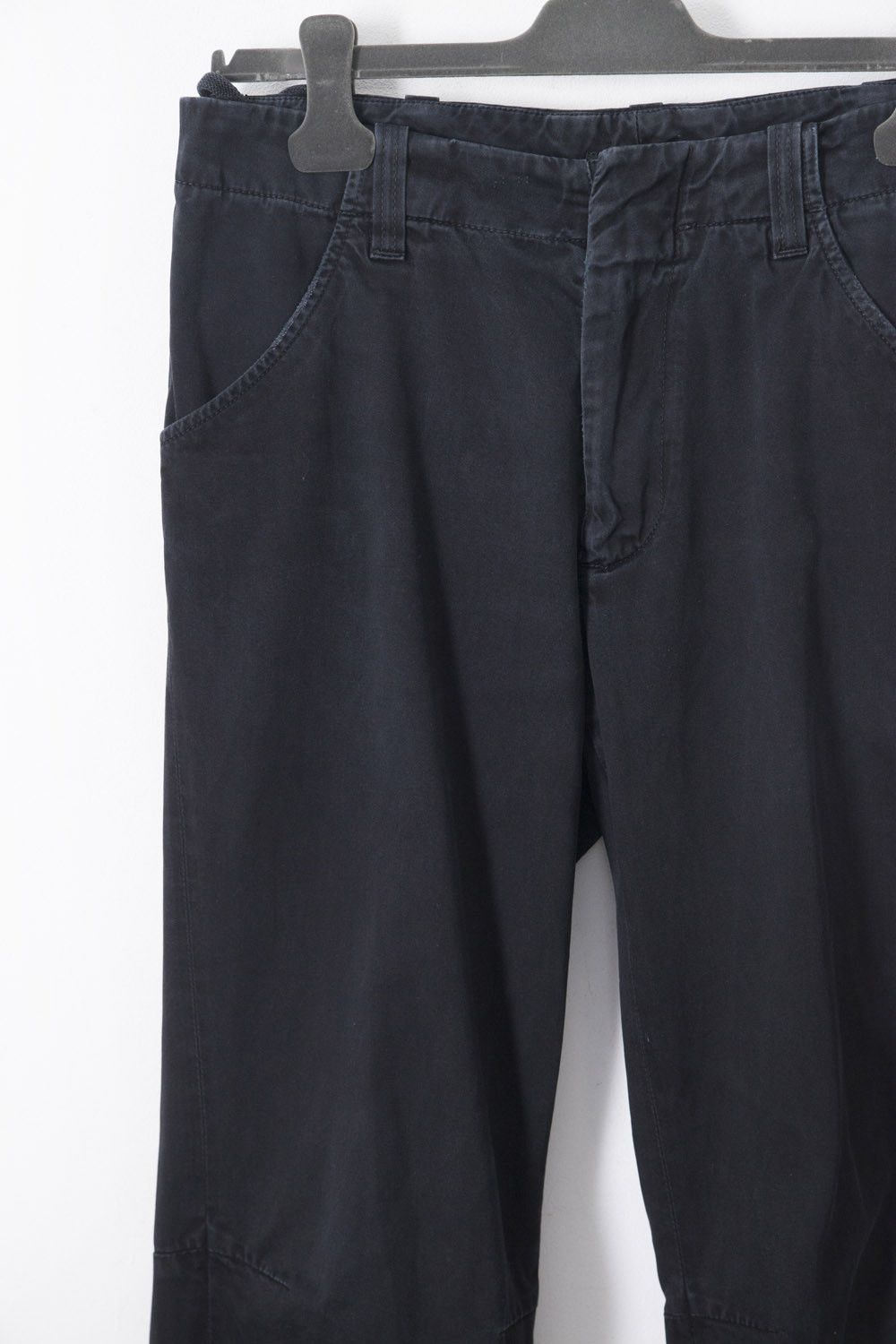 Helmut Lang SS00 vintage darted knees pants Size US 30 / EU 46 - 2 Thumbnail