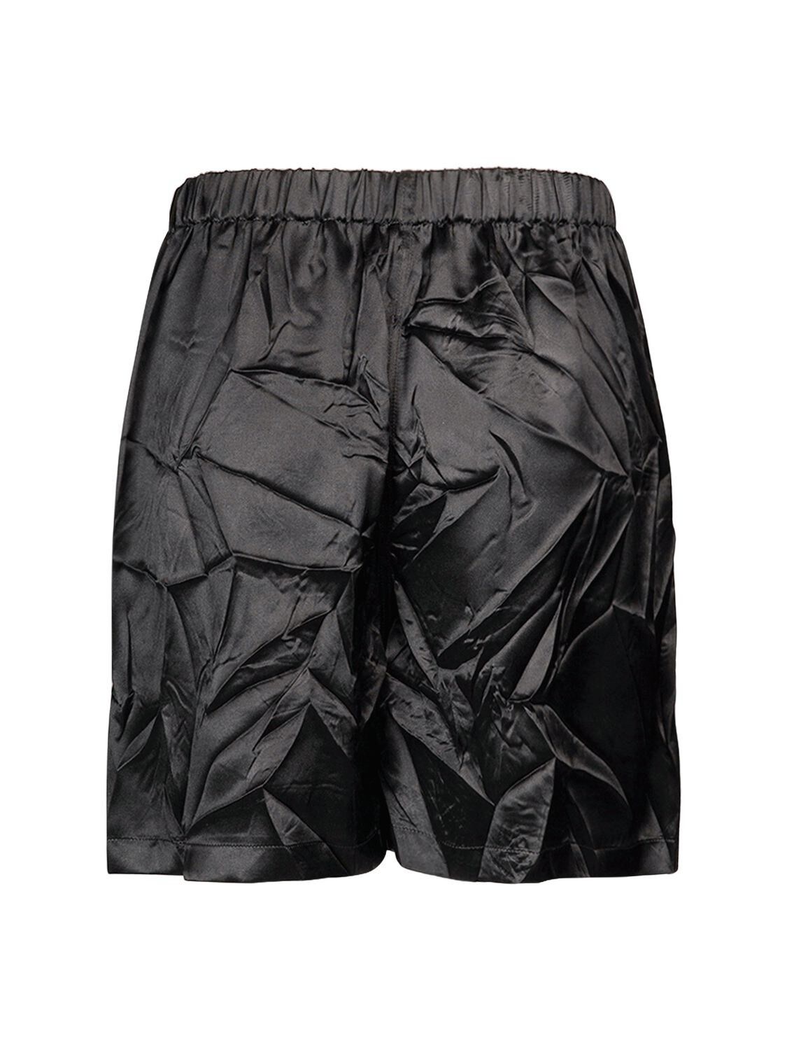 Balenciaga o1in1g0724 Pyjama Shorts in Black Size 34" / US 12 / IT 48 - 5 Thumbnail
