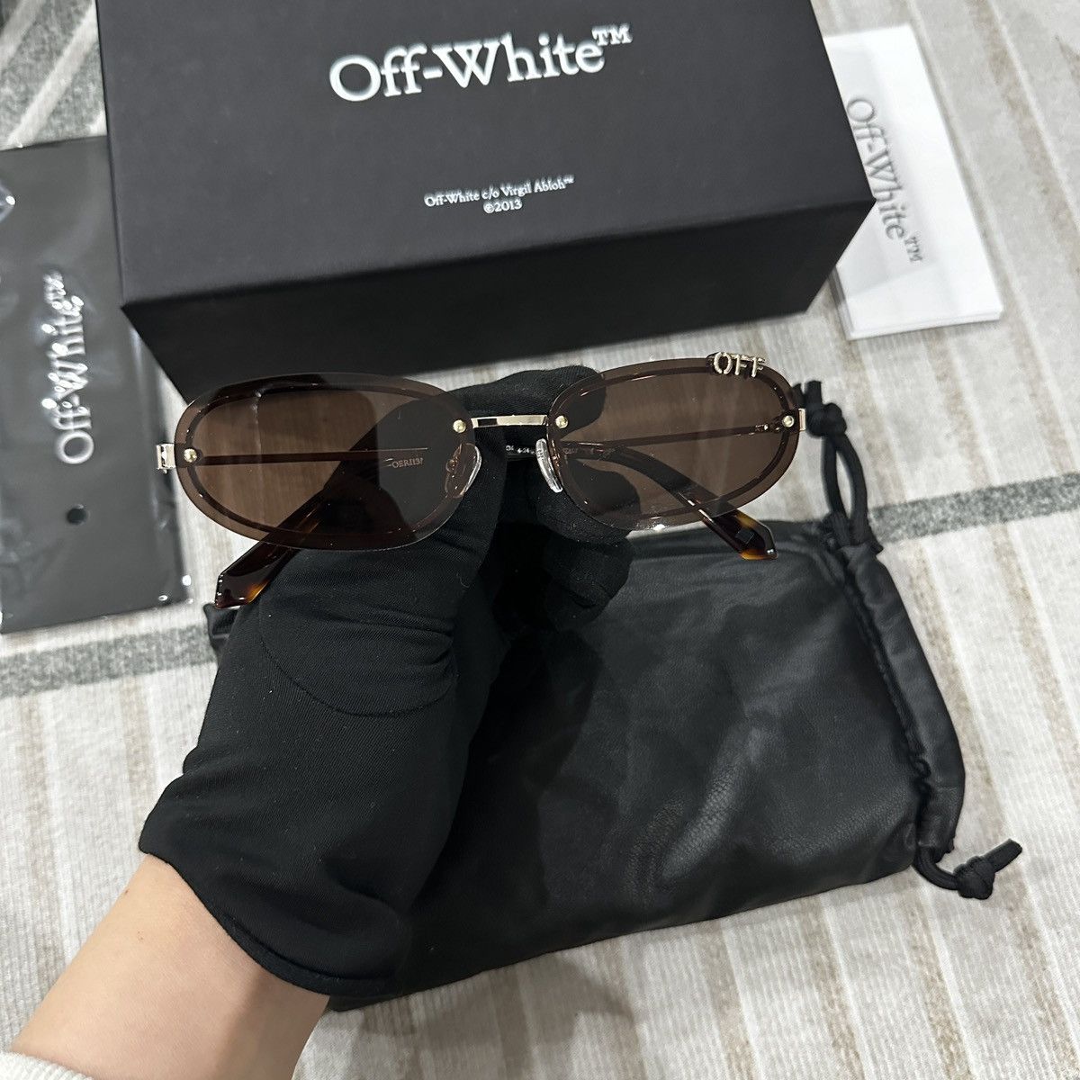 Off-White OFF-WHITE MIAMI SUNGLASSES NEW SEASON 2025 Size ONE SIZE - 3 Thumbnail