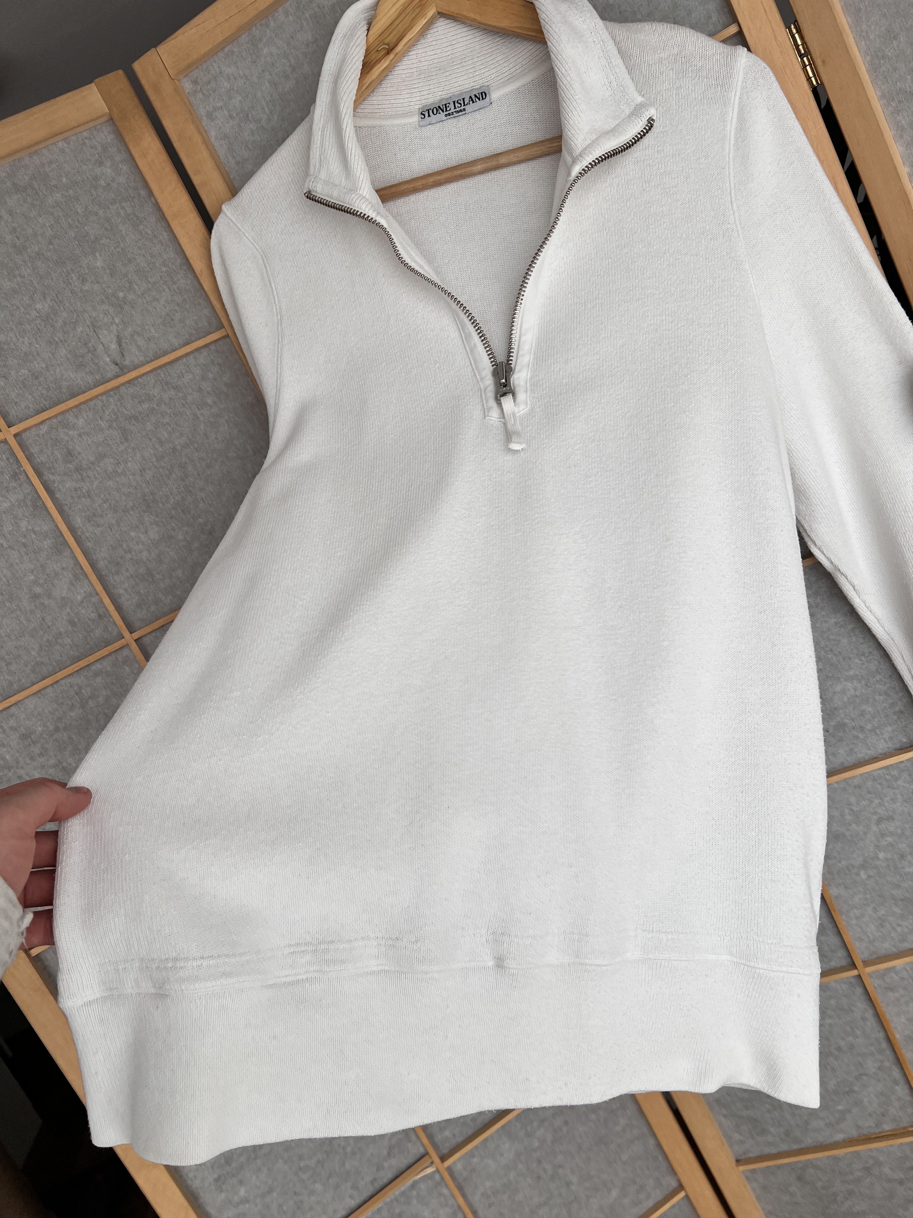 Stone Island Rare! Stone Island VTG 2007 knit half zip sweater old money Size US L / EU 52-54 / 3 - 14 Thumbnail