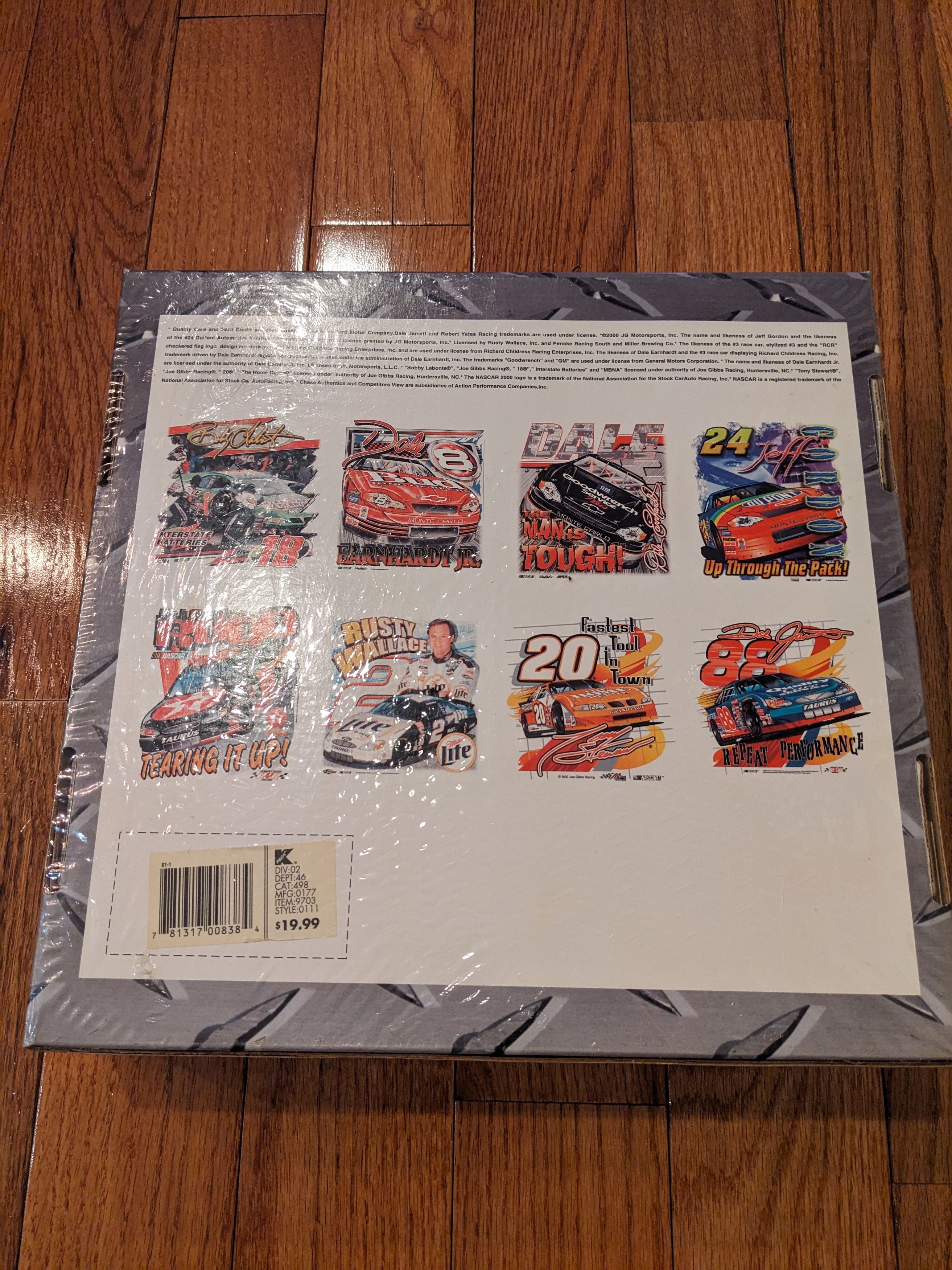 NASCAR × Vintage Vintage 90s Nascar Dale Earnhardt The Man is Tough T-Shirt Size US XL / EU 56 / 4 - 2 Thumbnail