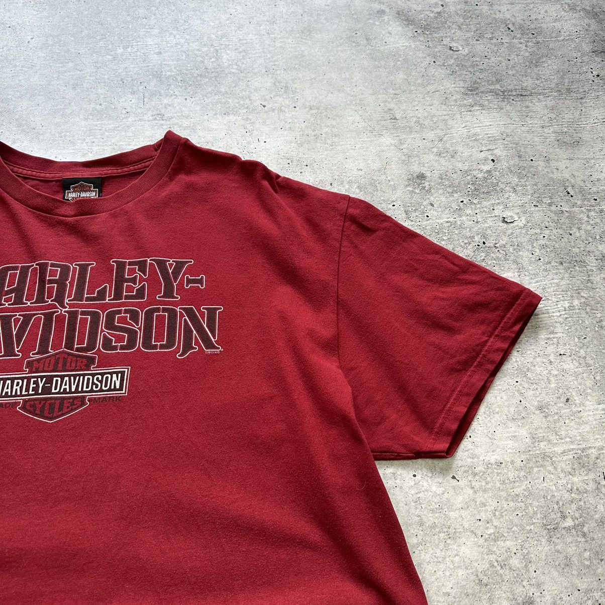 Vintage Harley Davidson T-shirt Red Men’s Size 2XL Size US XXL / EU 58 / 5 - 3 Thumbnail