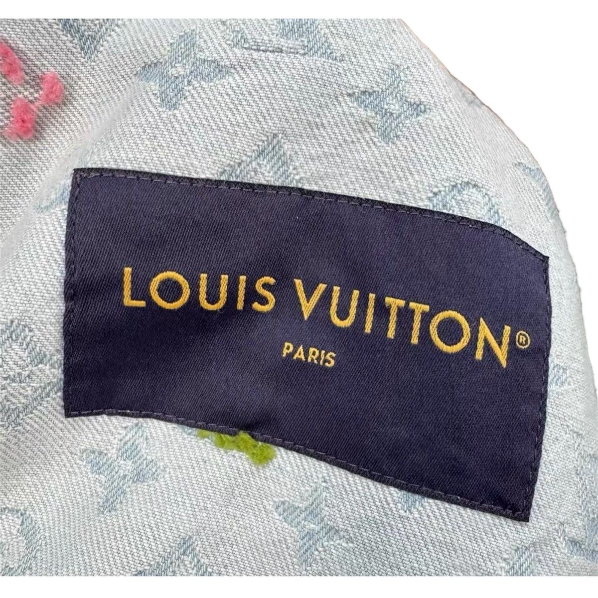 Louis Vuitton × Tyler The Creator Louis Vuitton X Tyler The Creator 58 Monogram Denim Jacket Size US XXL / EU 58 / 5 - 6 Thumbnail