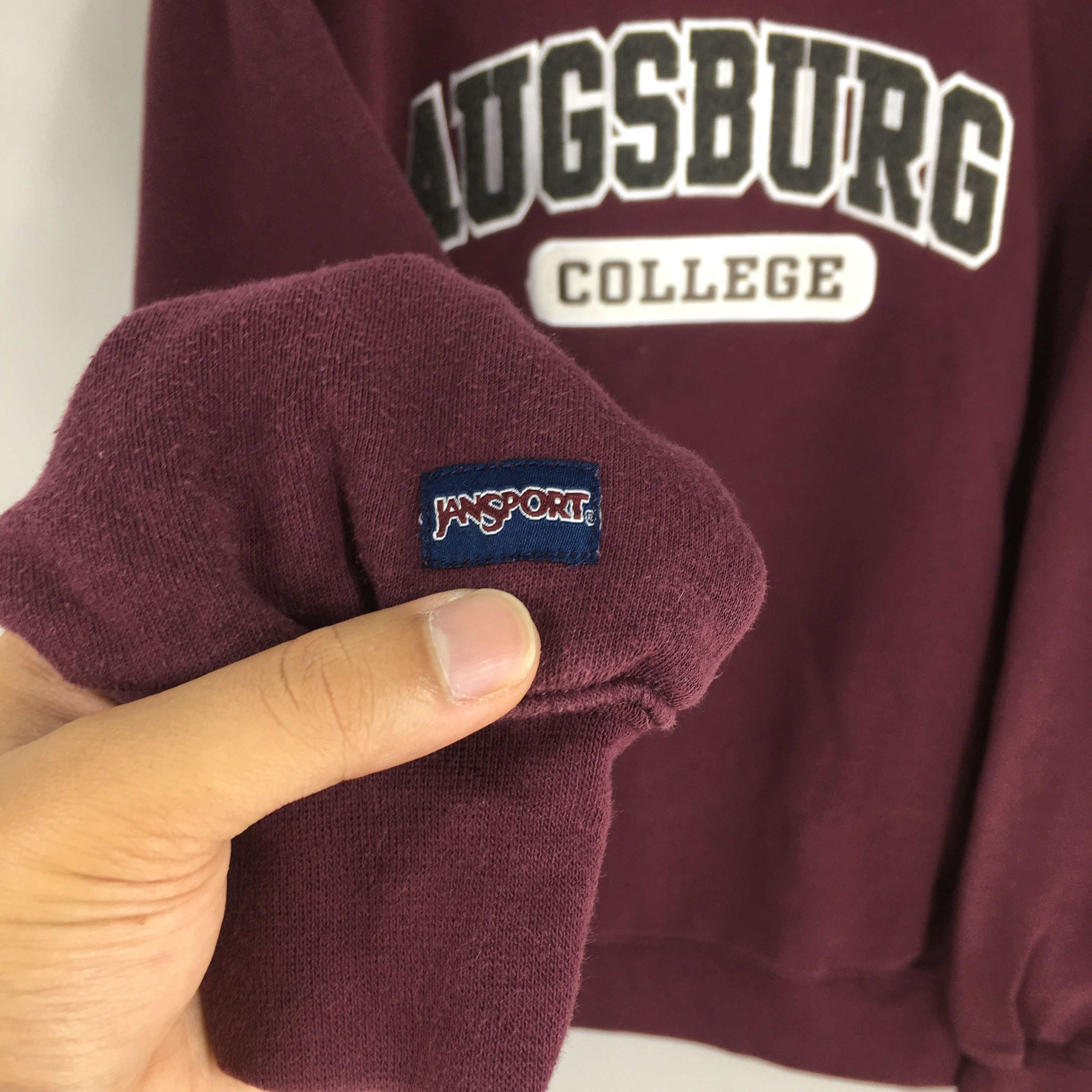 Jansport Vintage Augsburg College Red Sweatshirt Medium Size US M / EU 48-50 / 2 - 6 Thumbnail