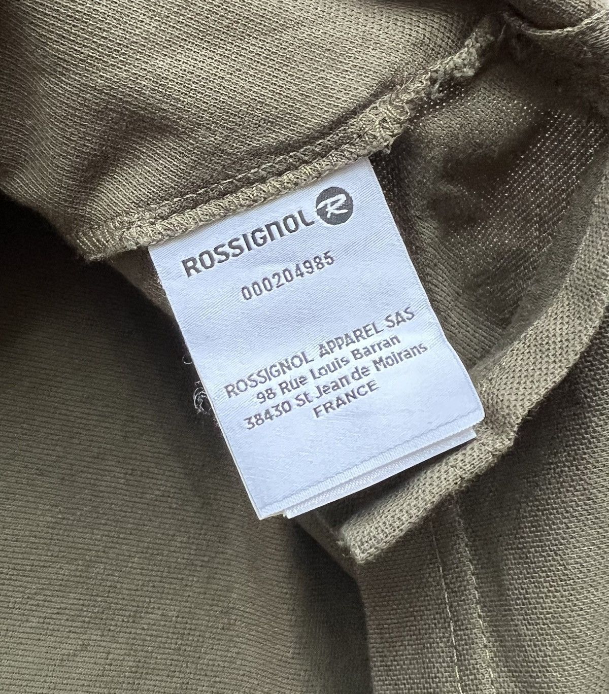 Other Rossignol Khaki Long Sleeve Polo Ski Rugby Size US L / EU 52-54 / 3 - 7 Thumbnail