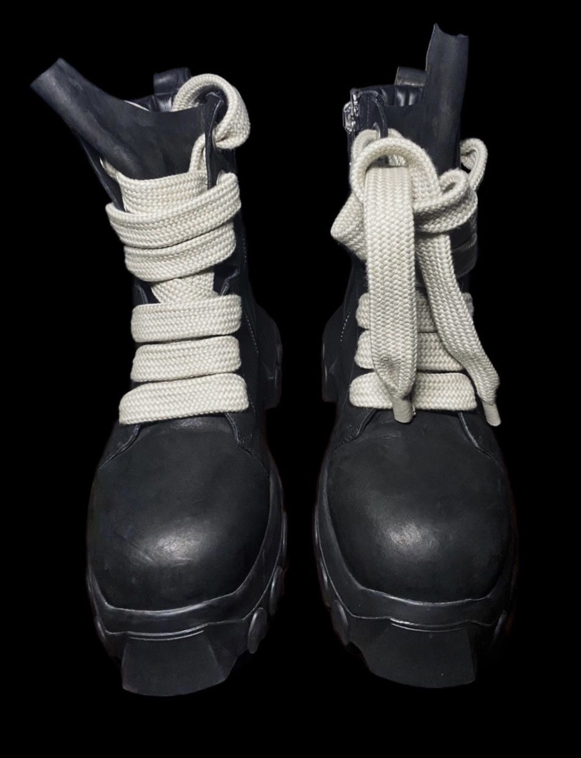 Rick Owens Rick Owens Jumbo Lace Bozo Tractor Boots | Grailed