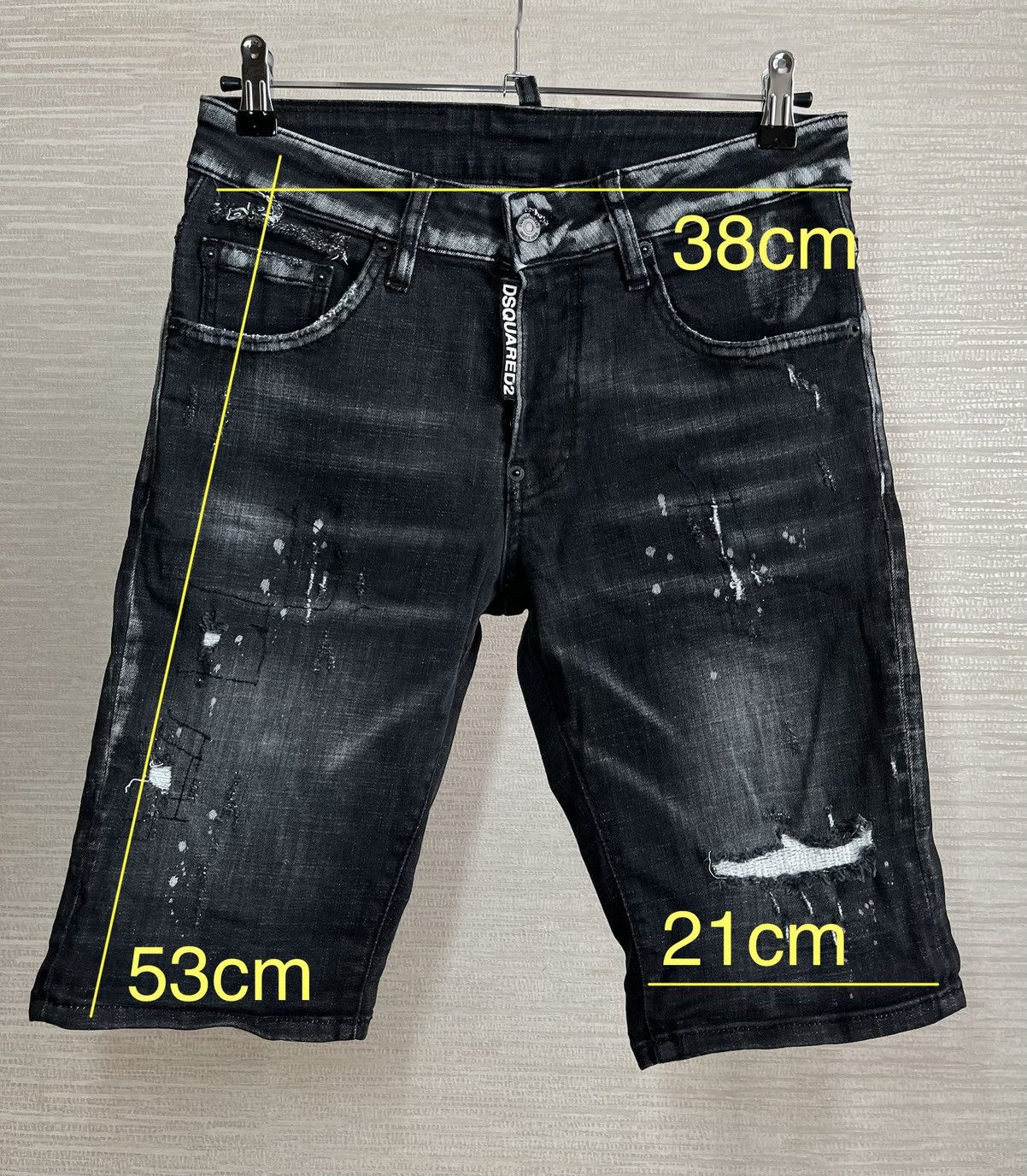 Dsquared2 Dsquared2 Men's Denim Jeans Shorts Size US 30 / EU 46 - 8 Thumbnail