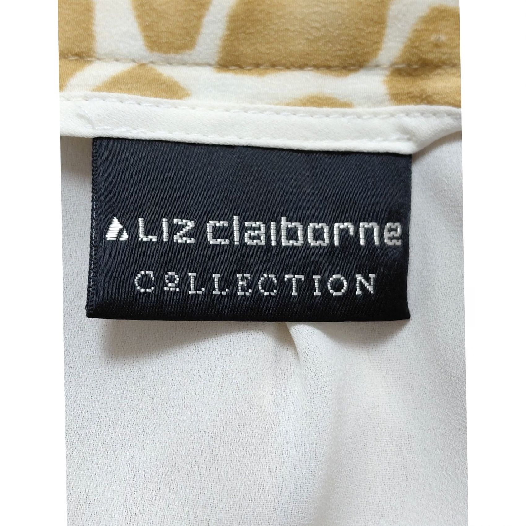 Liz Claiborne Liz Claiborne Collection Giraffe Print Skirt A-Line Short Beige 8 Women Back Zipper Mid Rise Lined Rayon Vintage No Size 30" / US 8 / IT 44 - 4 Thumbnail