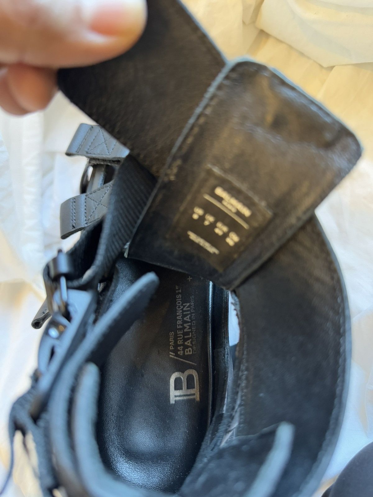 Balmain Leather Sandals Size US 8 / EU 41 - 9 Thumbnail