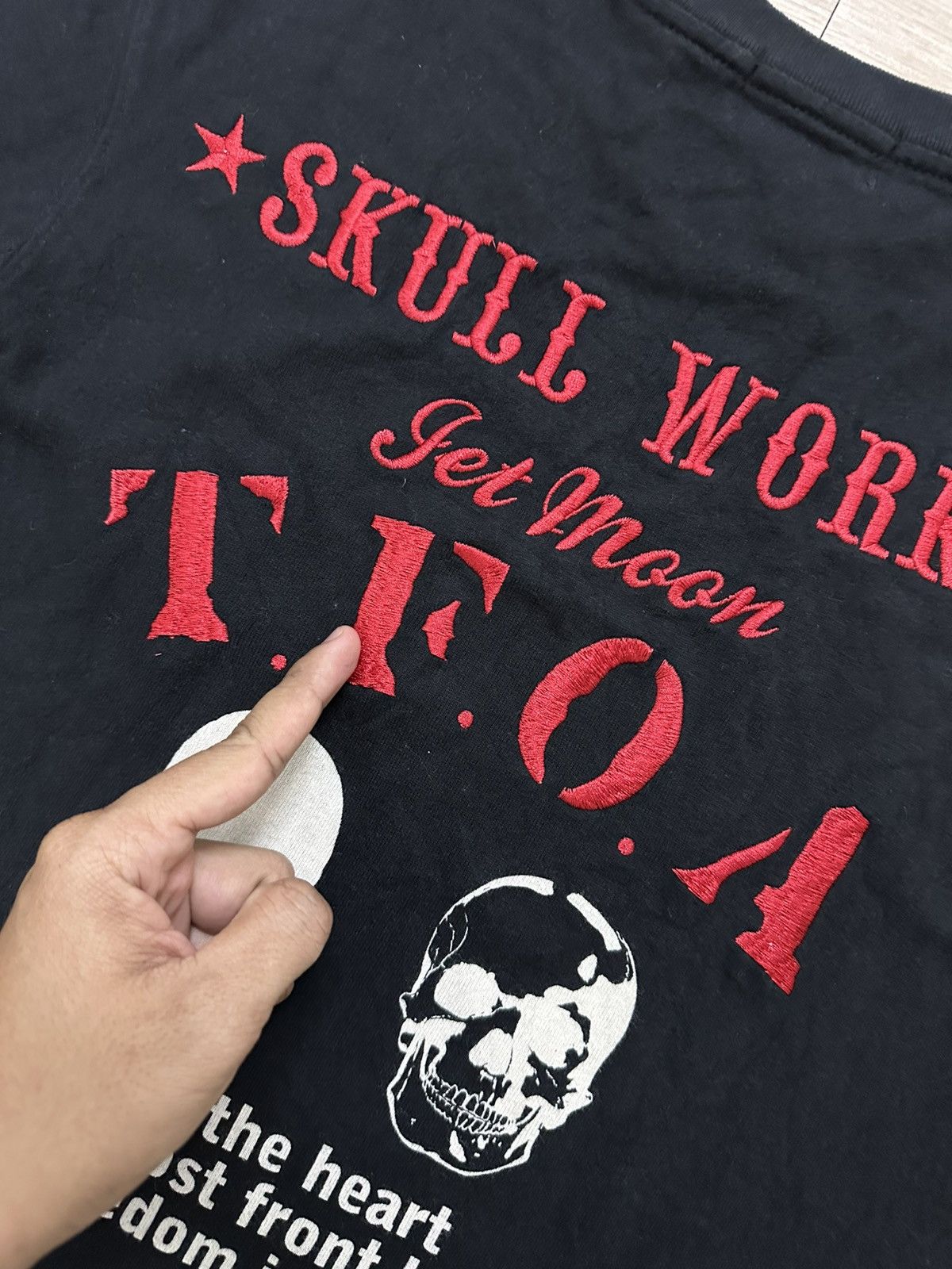 Japanese Brand × Seditionaries Rare Crows x WORST T.F.O.A Hiroshi Takahashi Skull Works Tee Size US S / EU 44-46 / 1 - 10 Thumbnail