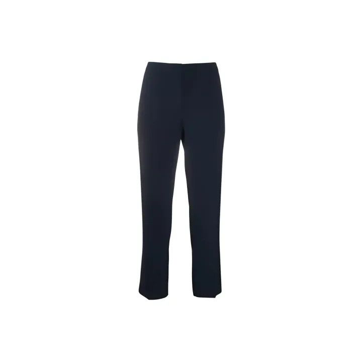 Alexander McQueen Alexander McQueen High-Waisted Black Ankle Pants 0079 Size 40" / US 18 - 1 Thumbnail