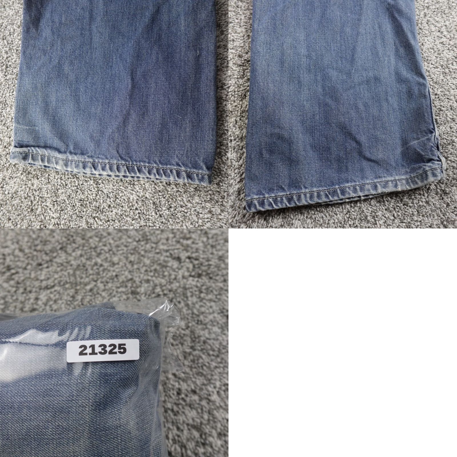 Ecko Unltd. Ecko Unltd. Jeans Mens 36X32 Dark Blue Denim Wide-Leg Baggy VTG Y2K 90s Grunge Skate Hip Hop Retro 5-Pocket Relaxed Jeans Mens Size US 36 / EU 52 - 10 Thumbnail