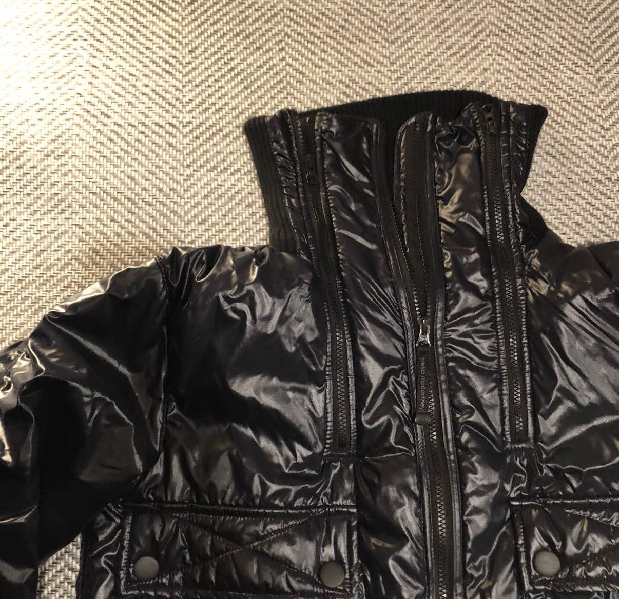 Adidas adidas x Stella McCartney High Neck Down Puffer Jacket K24 Size M / US 6-8 / IT 42-44 - 2 Thumbnail