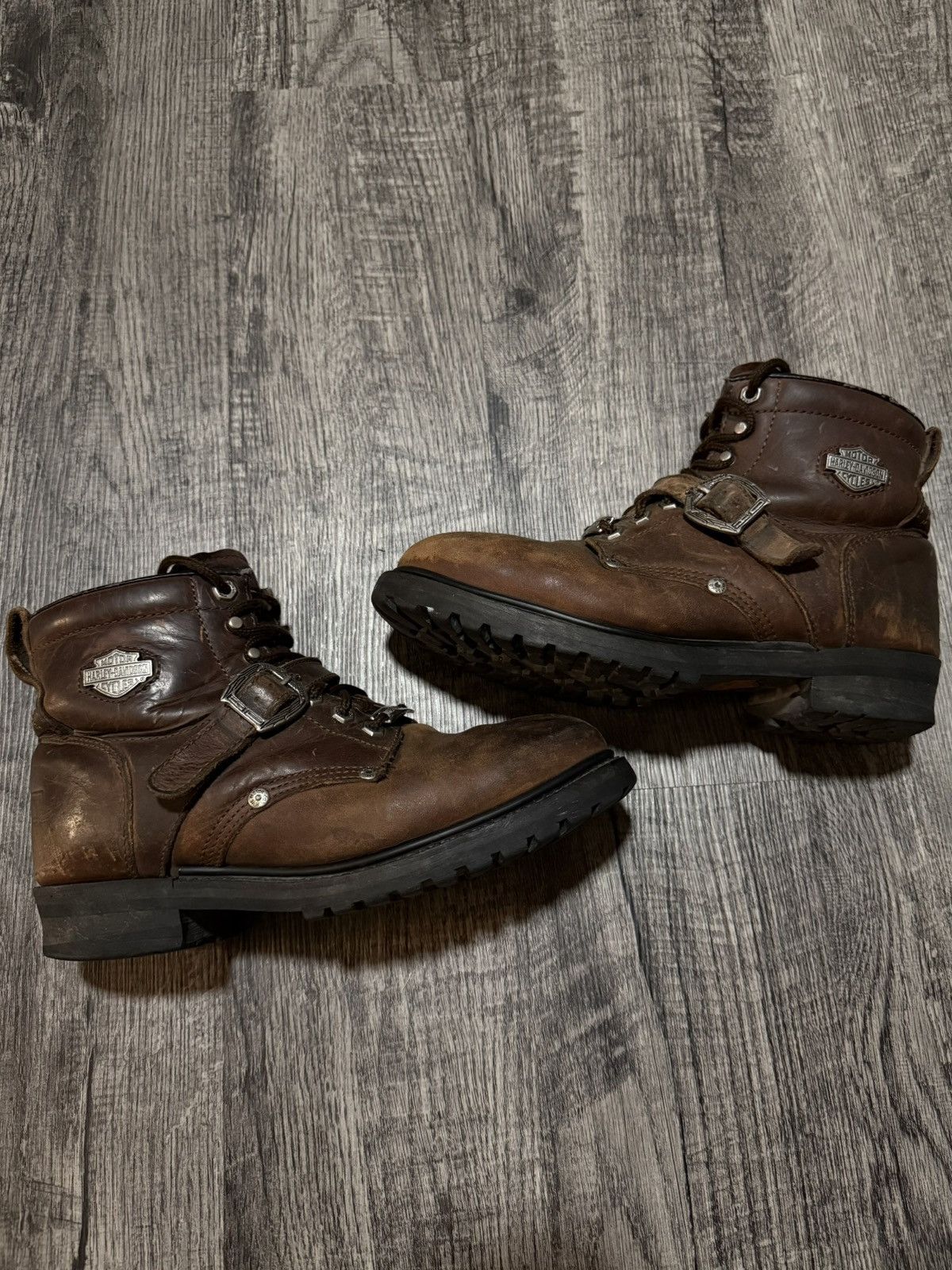 Harley Davidson Vintage Brown Harley boots Size US 8 / EU 41 - 1 Thumbnail