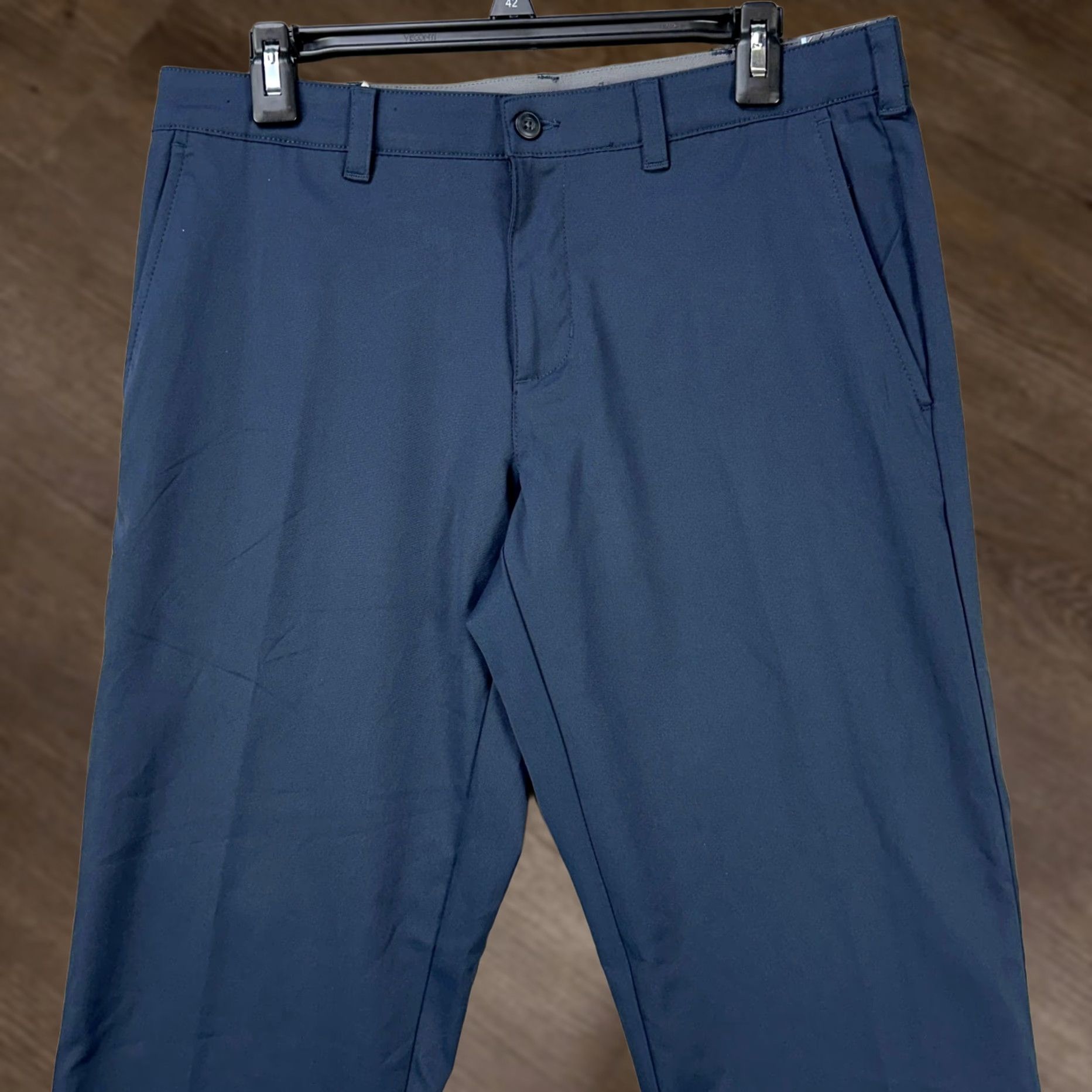 Hogan Ben Hogan Mens Chino Pants 30X30 Blue Flat Front Performance Straight NEW Size US 30 / EU 46 - 1 Thumbnail