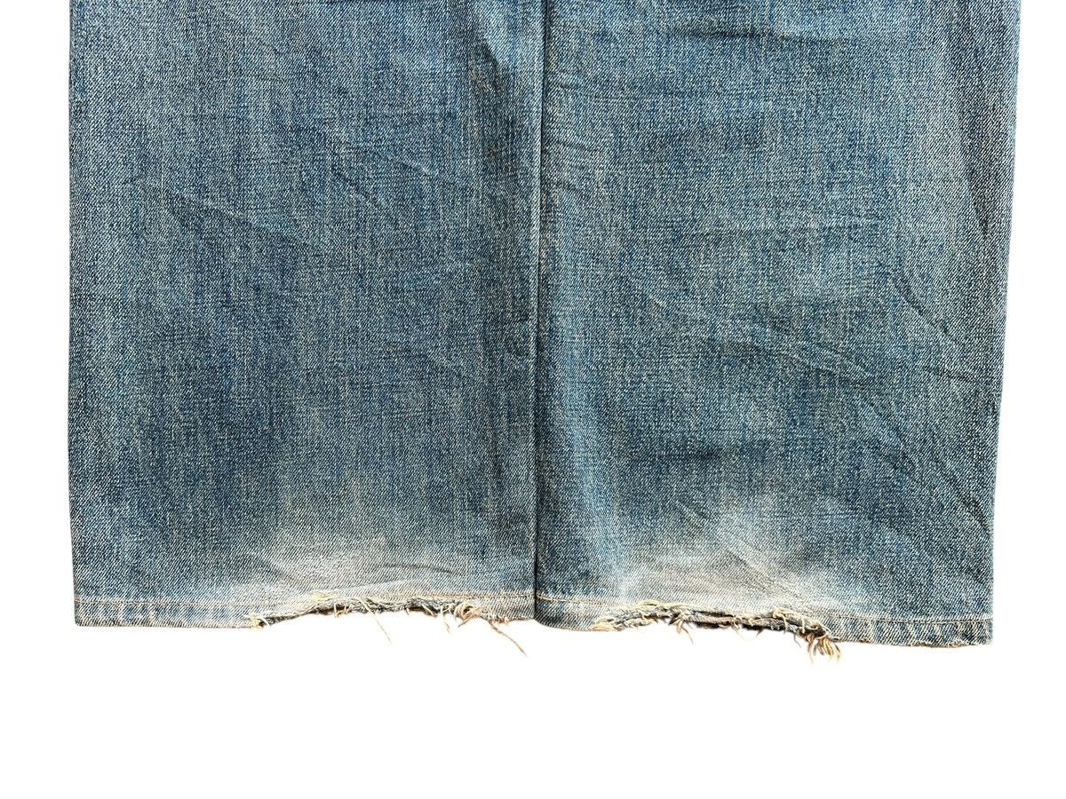 Edwin Vintage Edwin 505 Selvedge MudwashWide Denim Jeans 31x31 Size US 31 - 6 Thumbnail