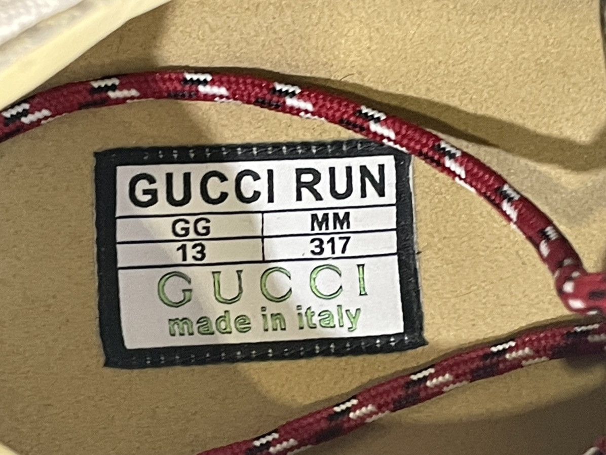 Gucci Gucci Run Sneaker 'Beige Ebony Monogram' Size US 13 / EU 46 - 7 Thumbnail