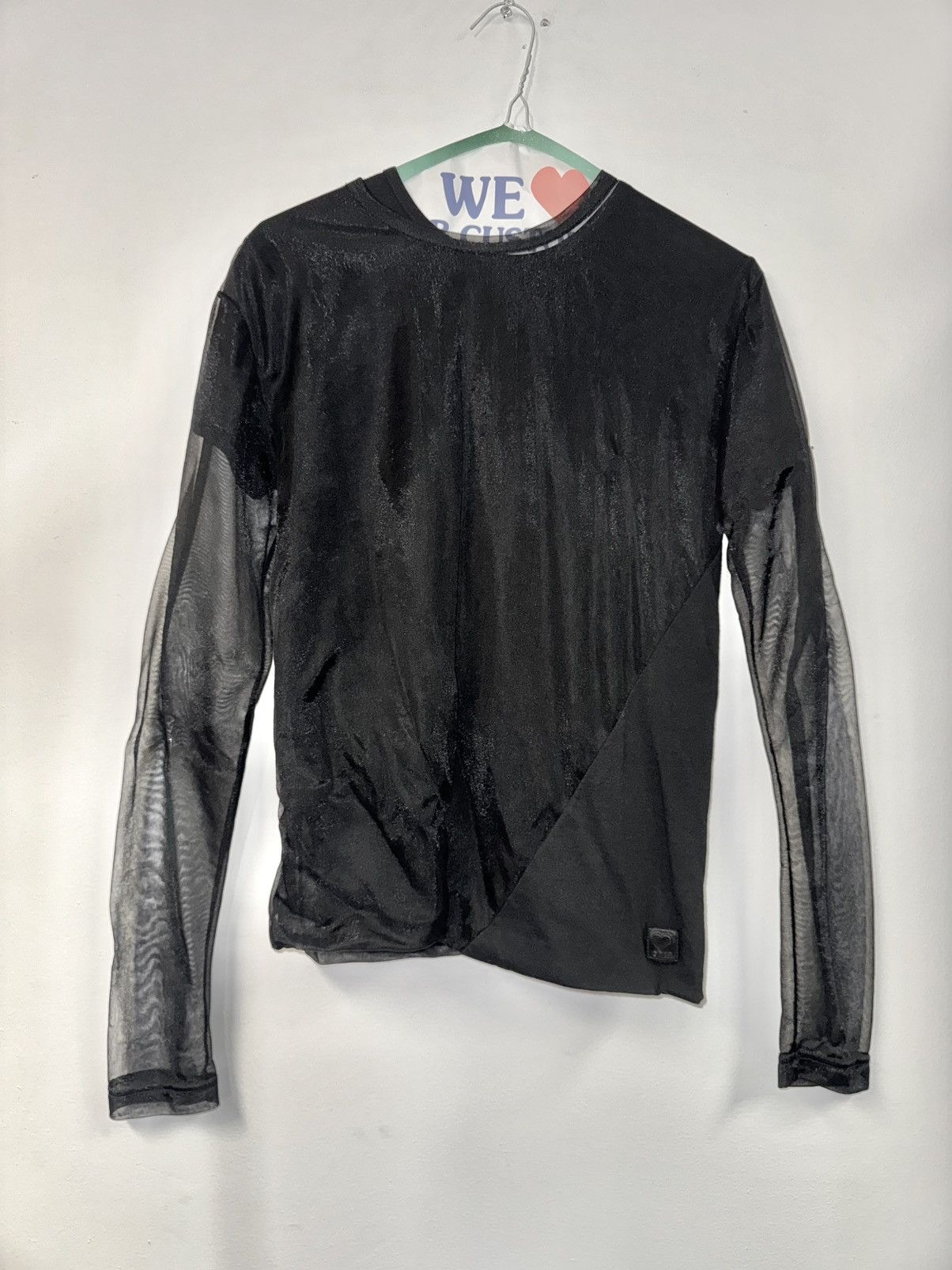Walter Van Beirendonck Sheer / Jersey Wild and Lethal Trash w&lt Shirt Size US M / EU 48-50 / 2 - 1 Thumbnail