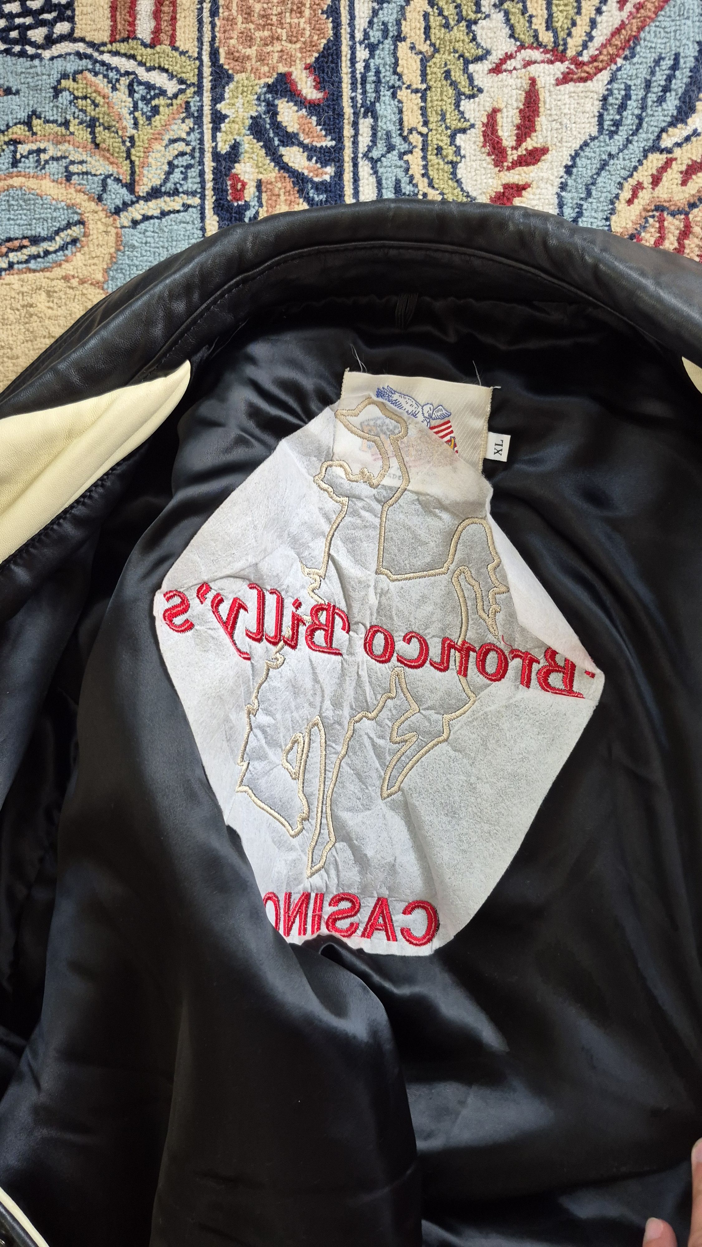 Other Bronco Billy Casino Vintage Leather Jacket Size US XL / EU 56 / 4 - 1 Thumbnail
