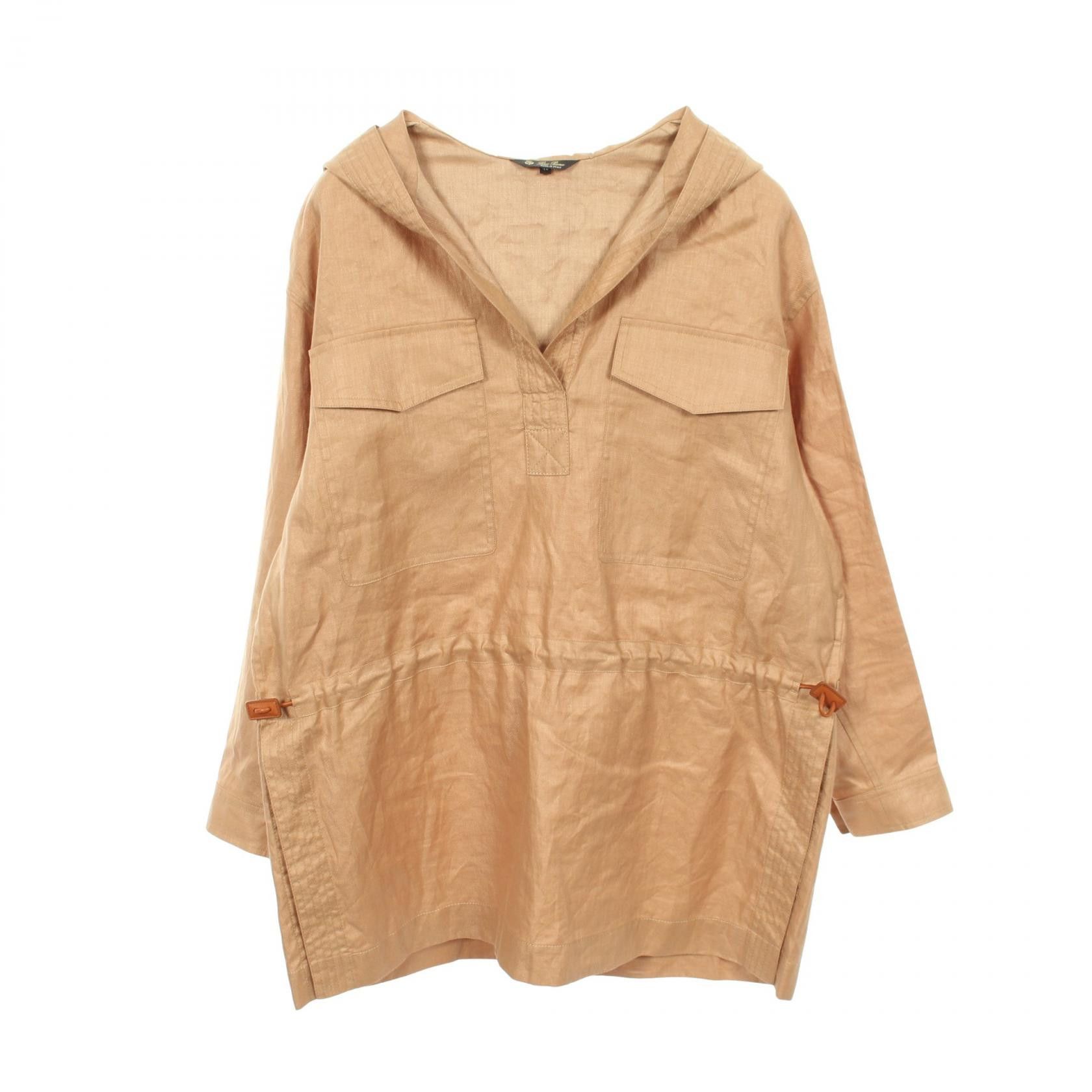 Loro Piana Loro Piana Loro Piana Fabric Hooded Jacket Textile Outerwear DUTY FREE for USA Size ONE SIZE - 1 Thumbnail