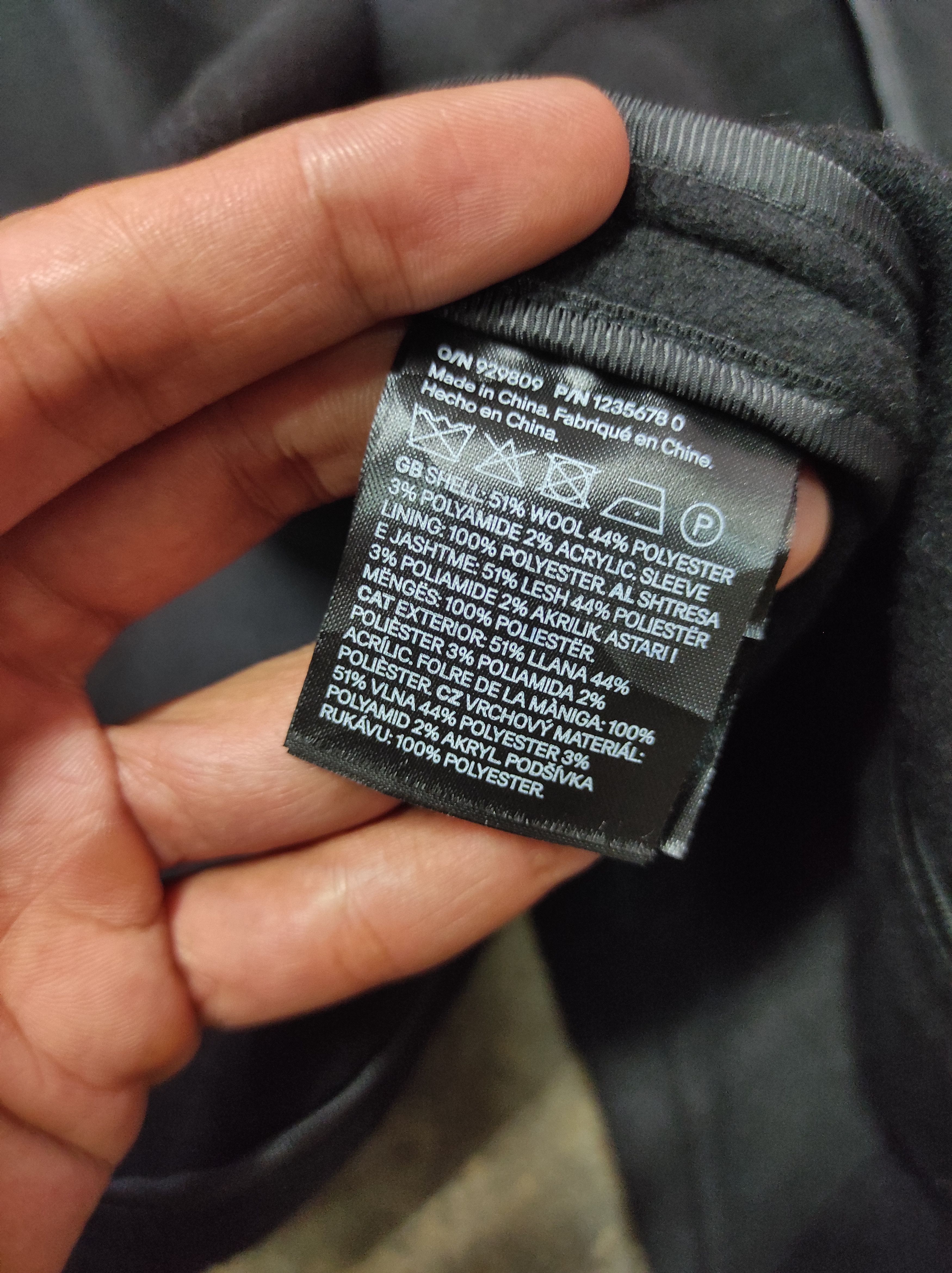 H&M H&M BLACK OVERSIZED JACKET WORKERS Size US L / EU 52-54 / 3 - 8 Thumbnail