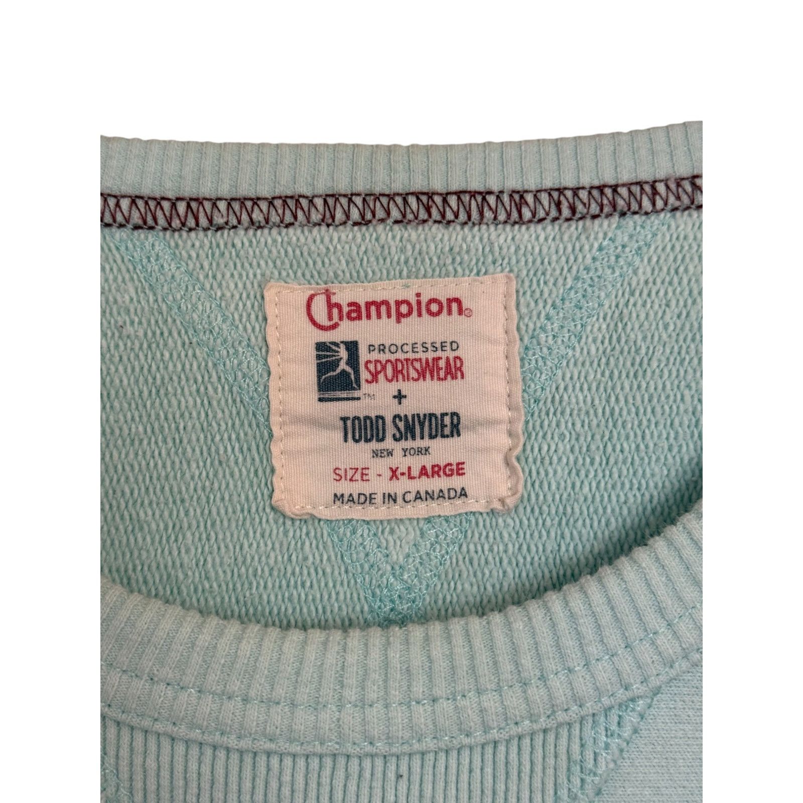 Champion Champion x Todd Snyder Sweatshirt Men X Large Blue Pride Size US XL / EU 56 / 4 - 4 Thumbnail