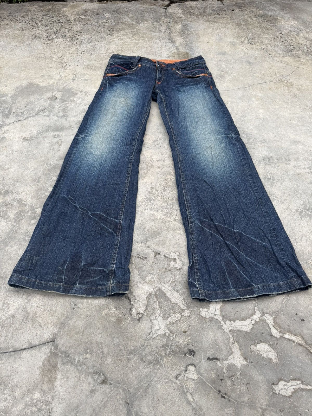 Japanese Brand 💥Rare💥 Et boite made in nippon baggy flare/wideleg denim Size 32" / US 10 / IT 46 - 1 Thumbnail