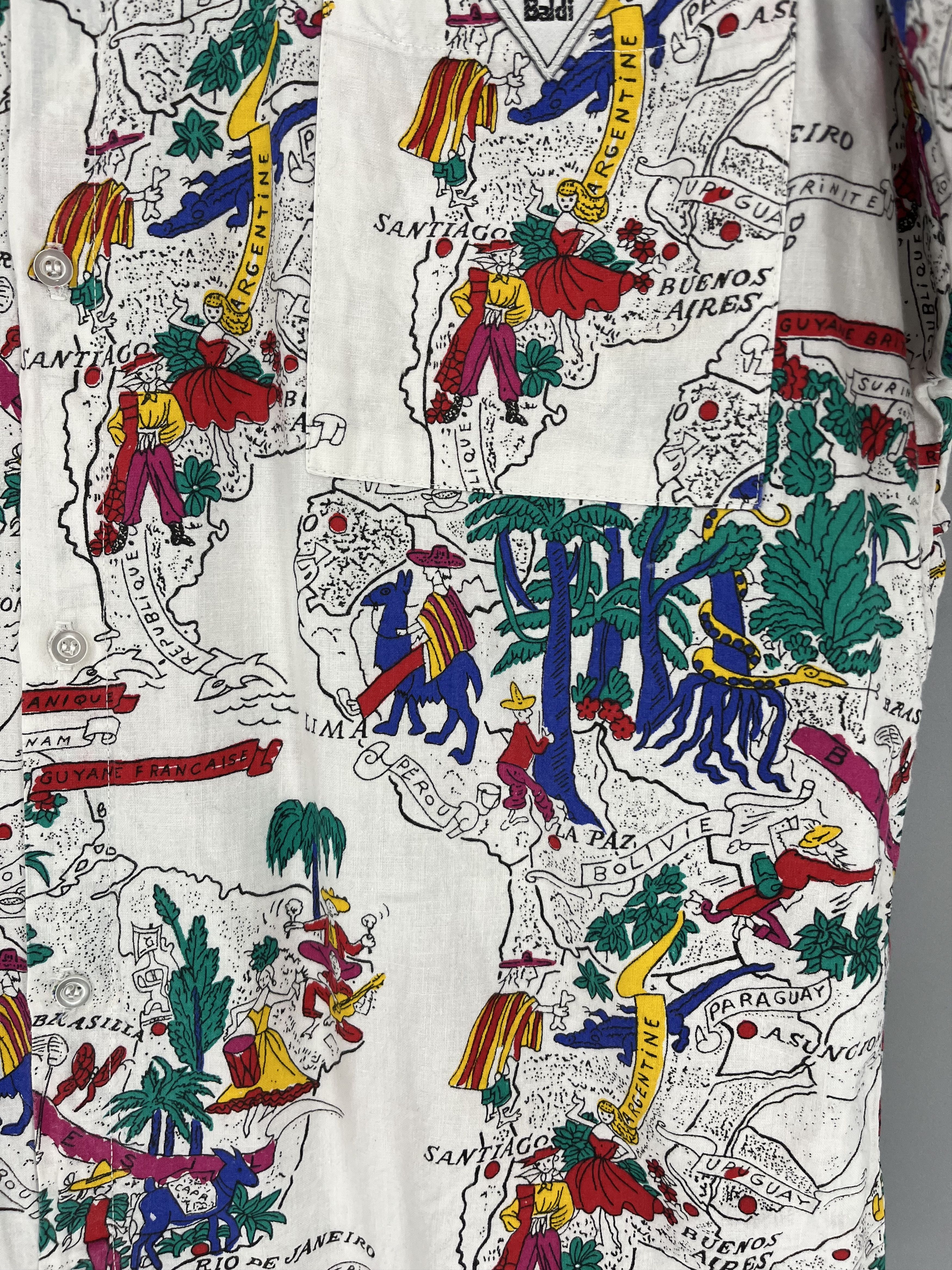 Other Mens Vintage Crazy Shirt BALI Indonesia Hawaiian Size L Size US L / EU 52-54 / 3 - 6 Thumbnail
