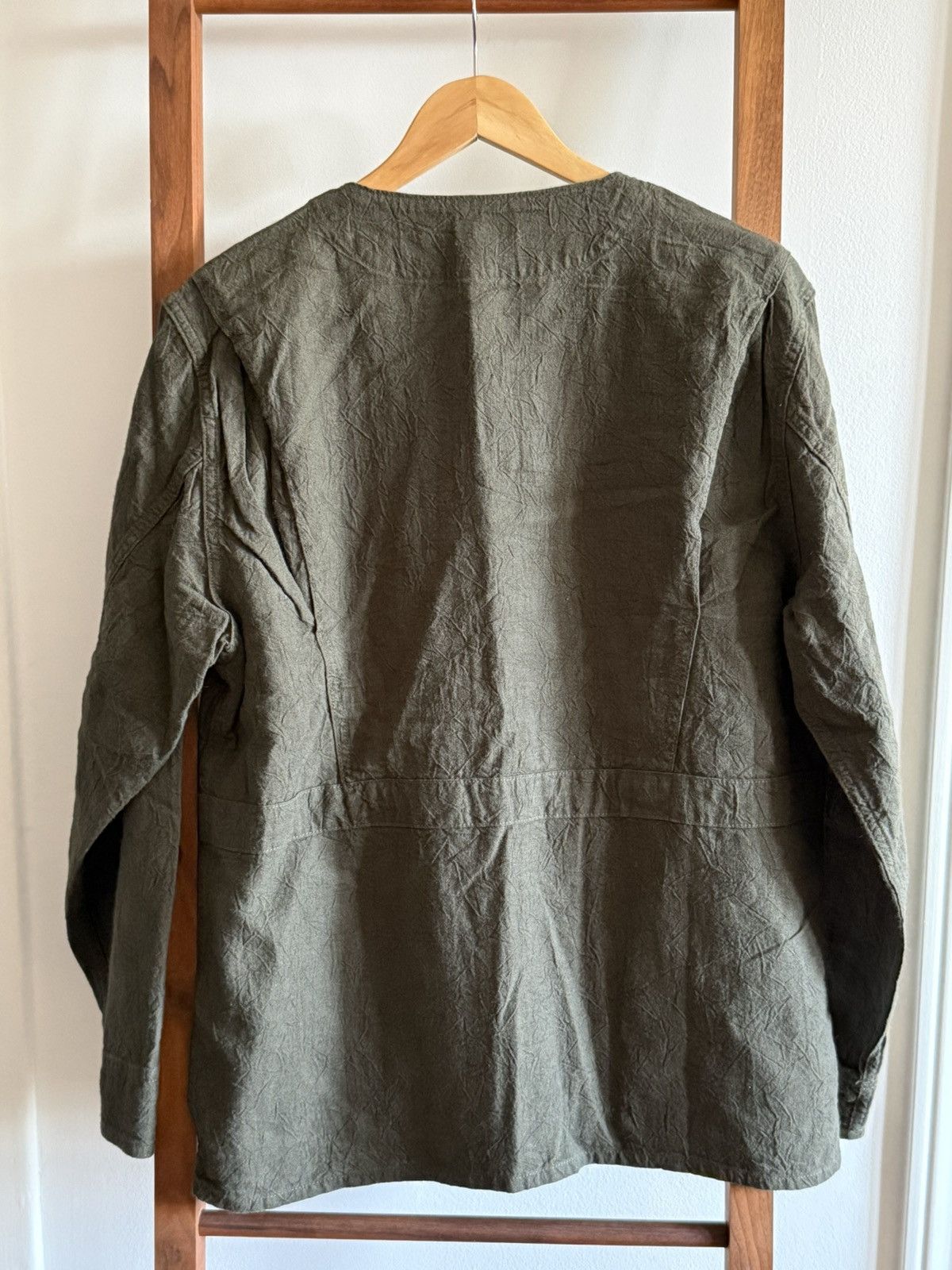 BLACK SIGN Black Sign Linen Canvas Shooting Jacket Hide Green Size US L / EU 52-54 / 3 - 4 Thumbnail
