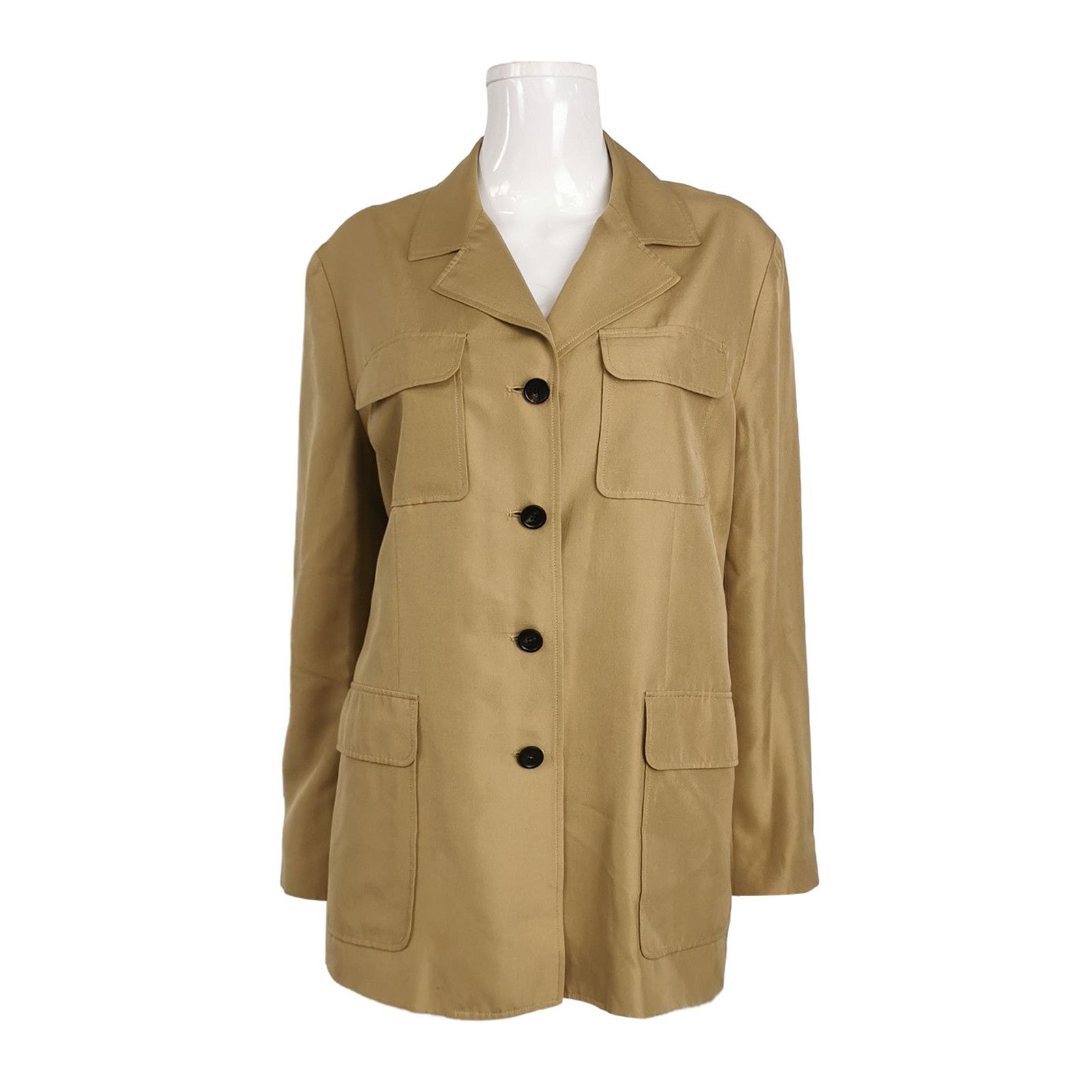 Loro Piana Loro Piana Silk Jacket Size 42 Size M / US 6-8 / IT 42-44 - 1 Thumbnail