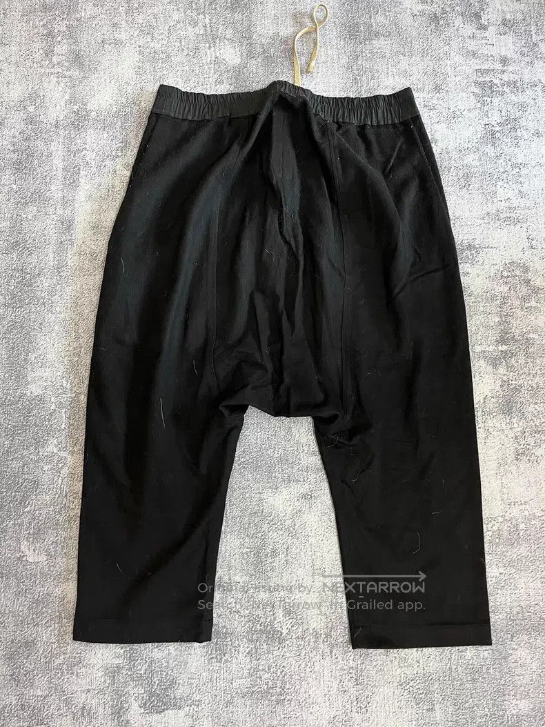 Rick Owens Rick Owens Black wool cropped pants Size US 40 / EU 56 - 2 Thumbnail