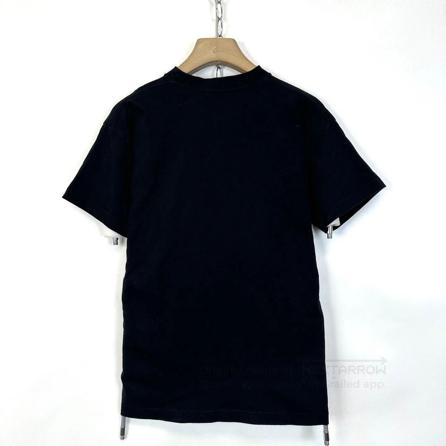 Balenciaga Balenciaga Rhinestone Double B Logo T-shirt. Size XXS / US 00 / IT 34 - 2 Thumbnail