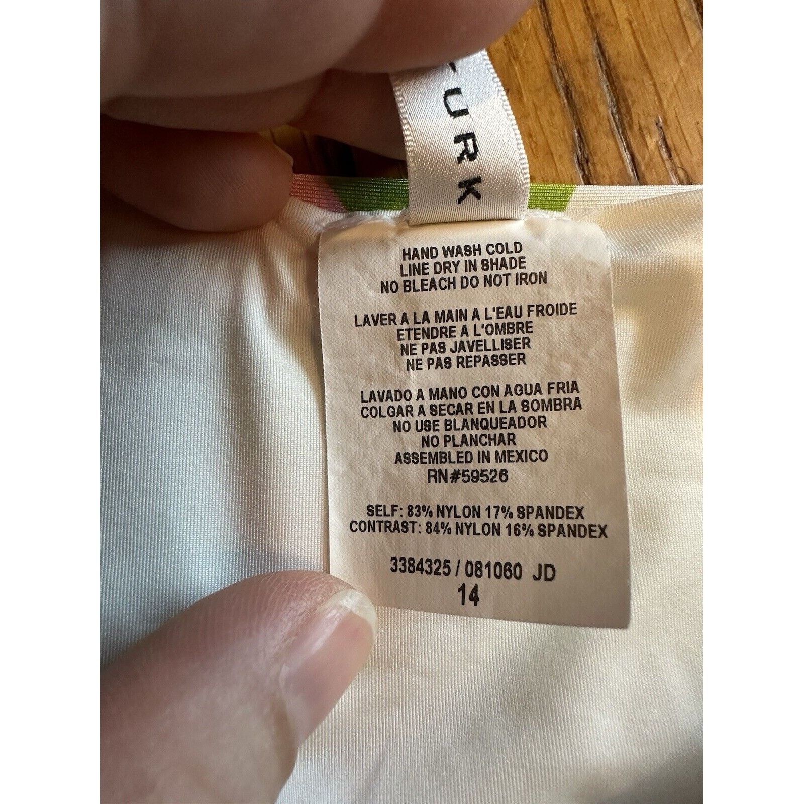 Trina Turk Trina Turk Bandeau Bikini Set Size 14 La Palma Size ONE SIZE - 7 Thumbnail