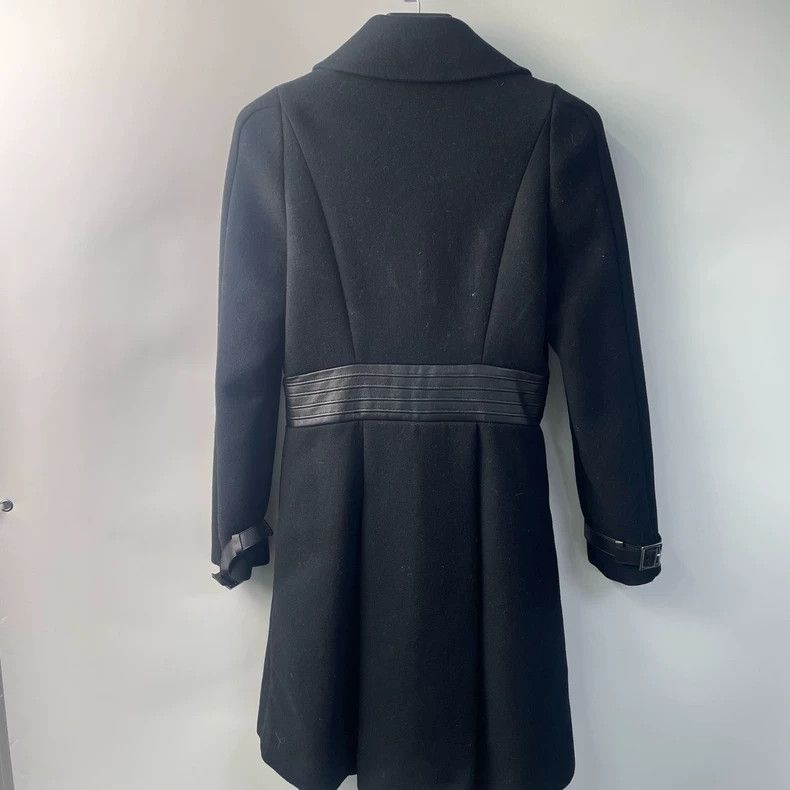 Versace Versace Black wool coat coat long-sleeved coat Size US S / EU 44-46 / 1 - 2 Thumbnail